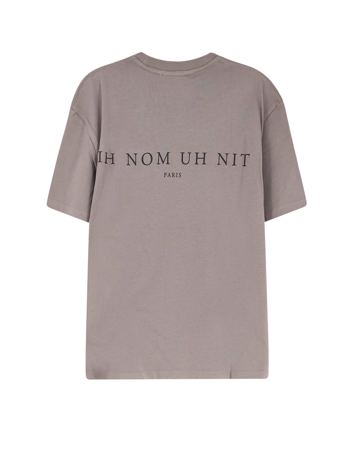 Ih Nom Uh Nit Graphic Crew-neck T-shirt Paisley Mask In Neutral