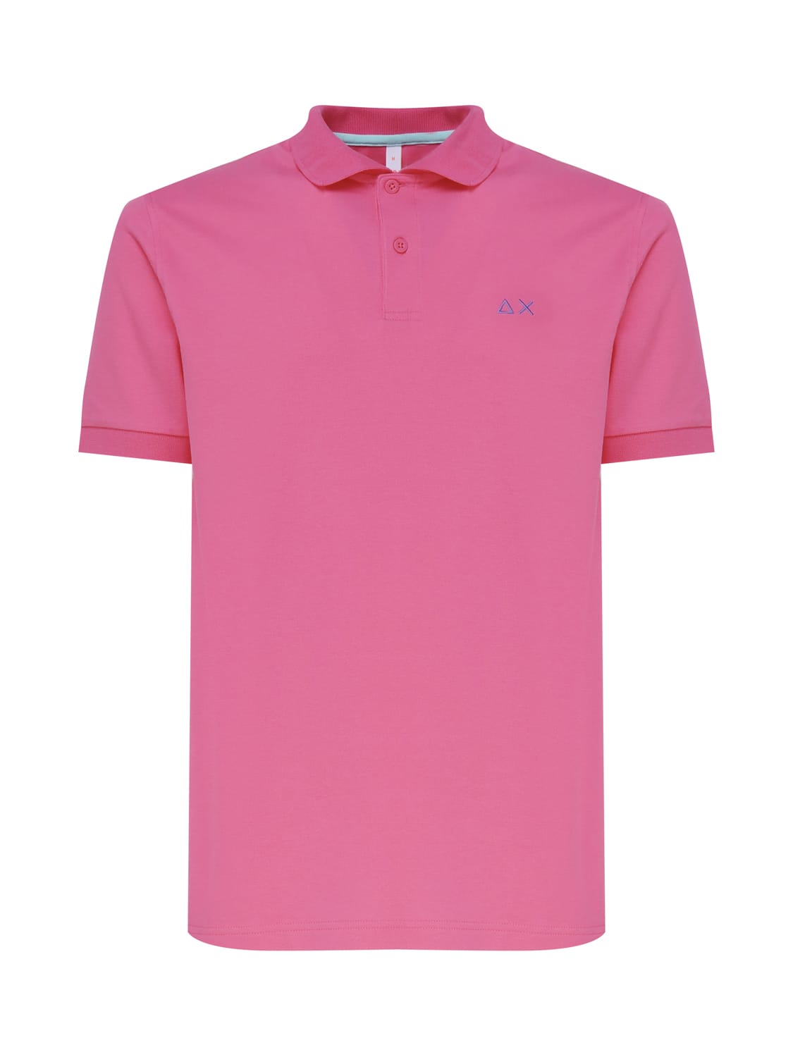 Shop Sun 68 Polo T-shirt In Cotton In Pink