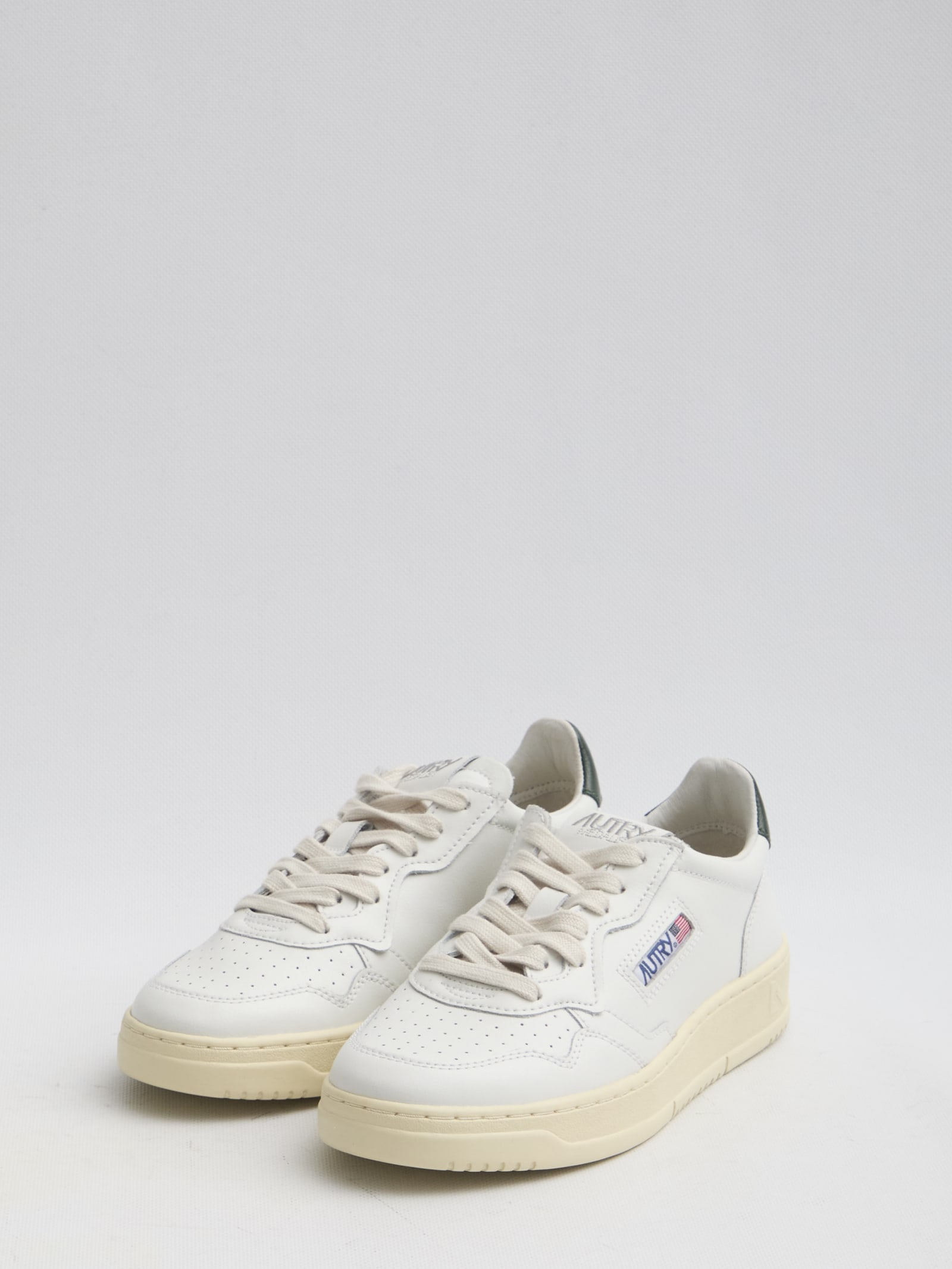 Shop Autry Medalist Sneakers In White