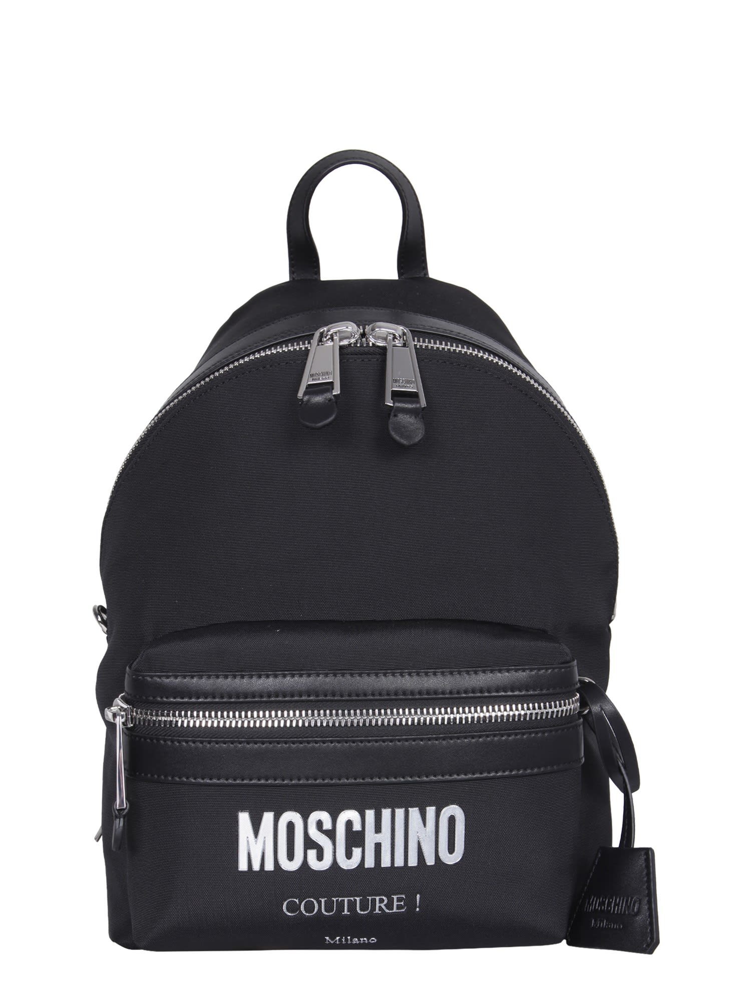 Moschino Backpack With Laminated Logo