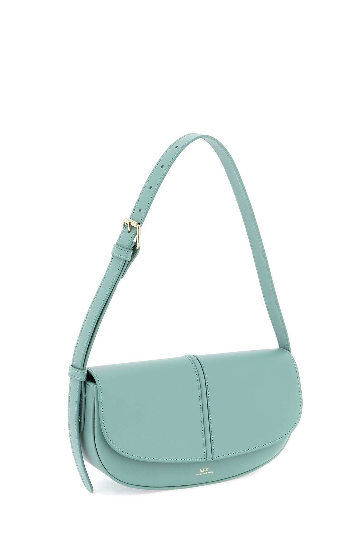 Shop Apc Betty Shoulder Bag In Jade (green)