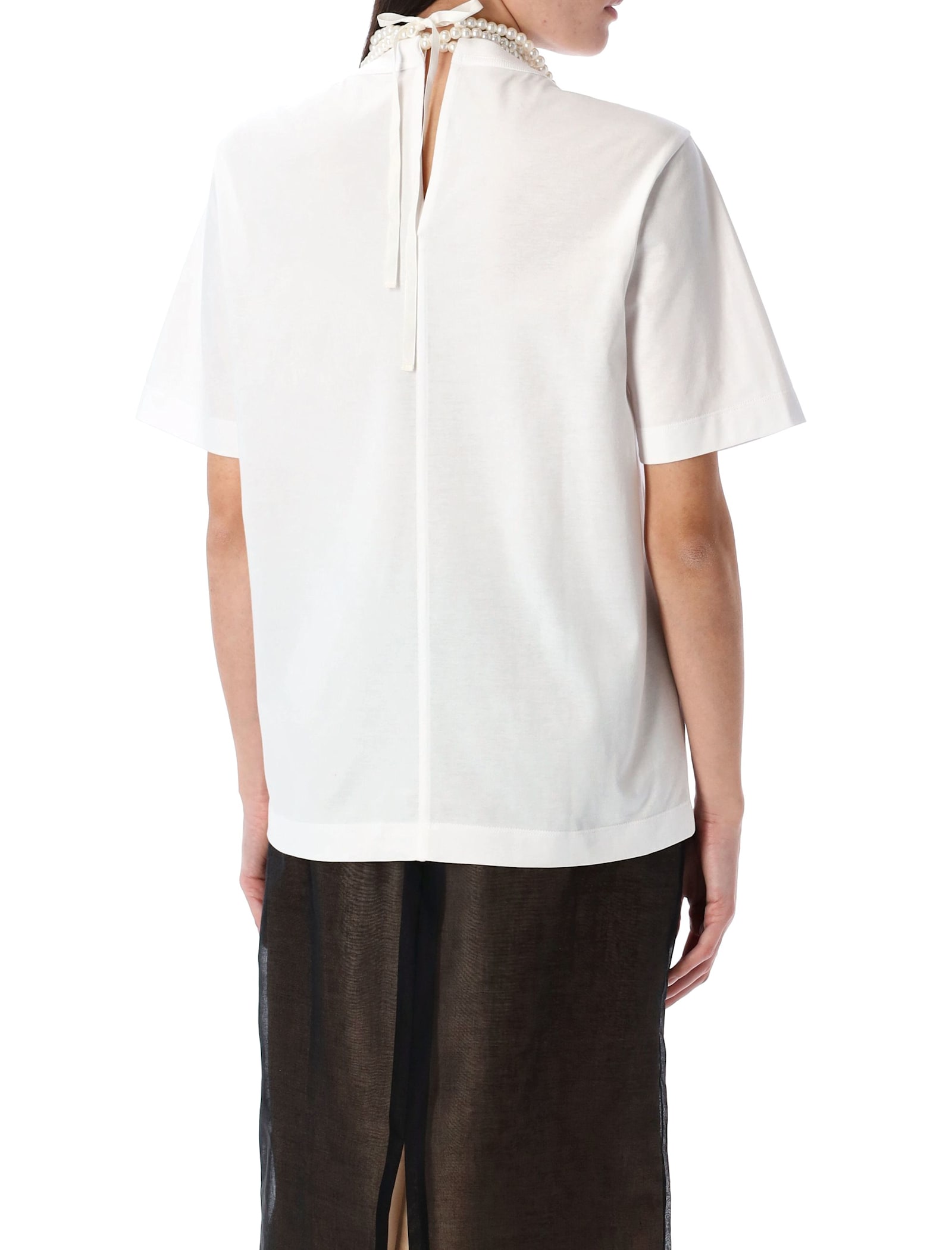 CARVEN PEARLS T-SHIRT