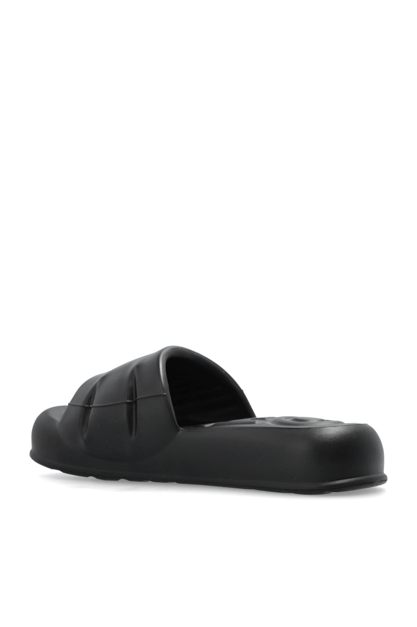 Kenzo Tiger Pool Mules In Black