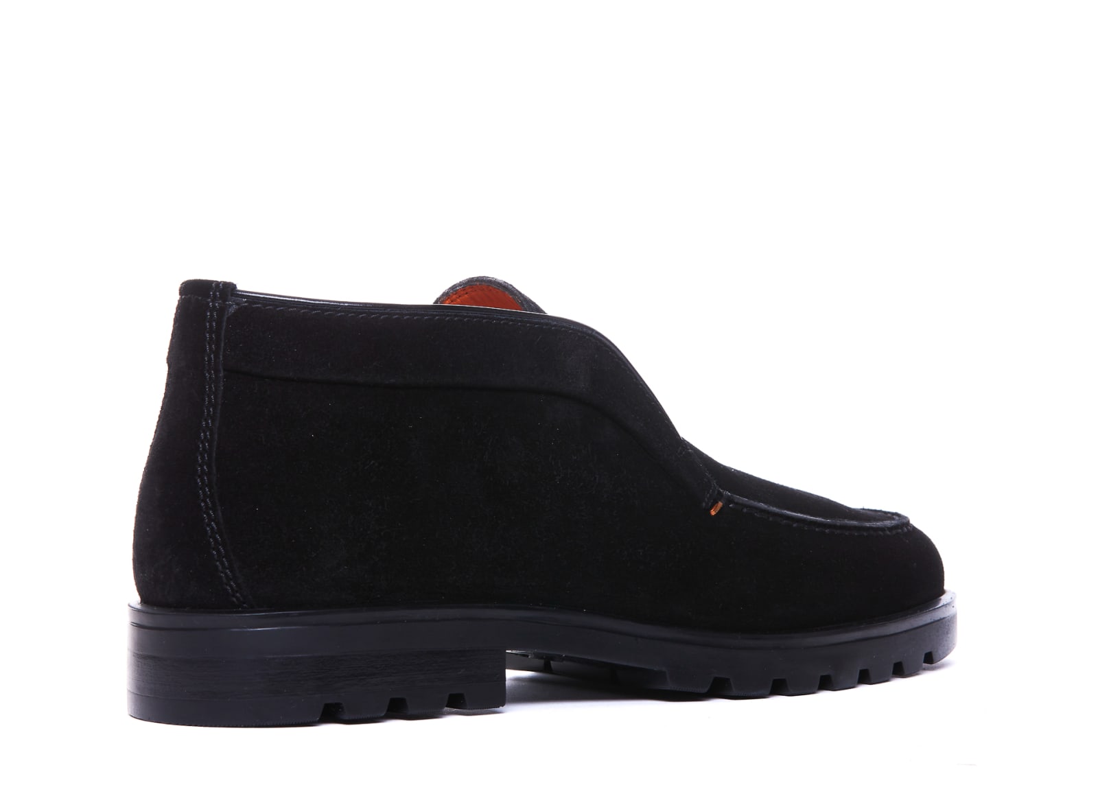 Shop Santoni Rock Ankle Boots In Black