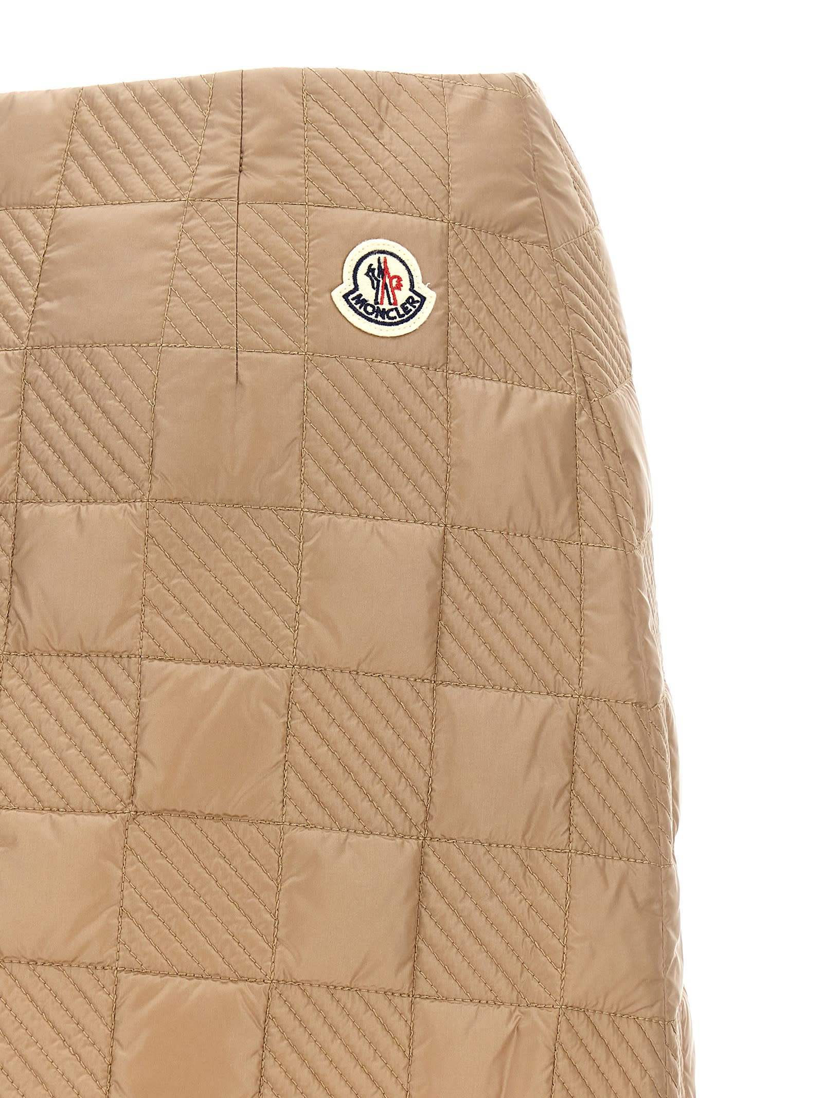 Moncler Women Quilted Skirt In 239