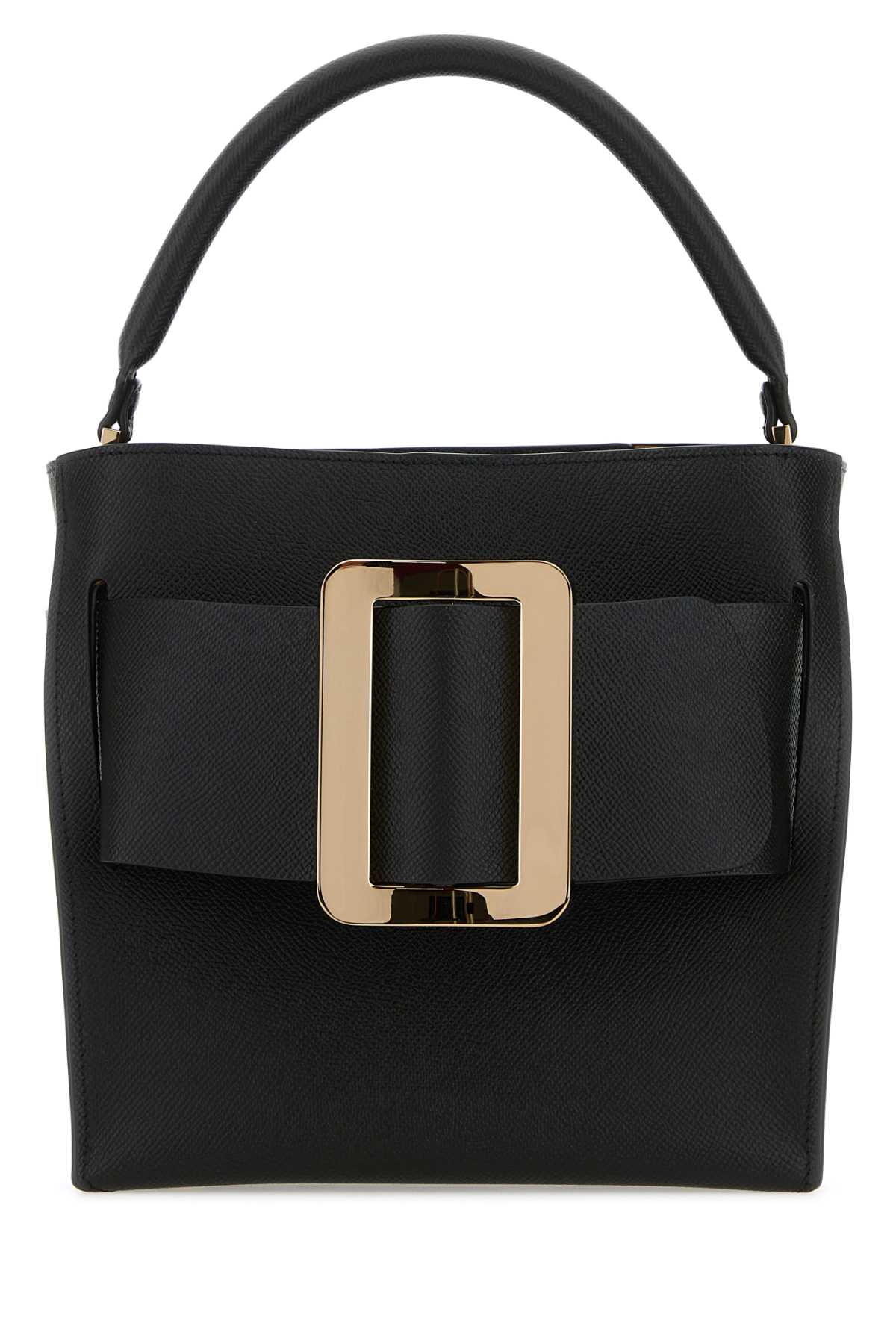 Black Leather Devon 21 Epsom Handbag