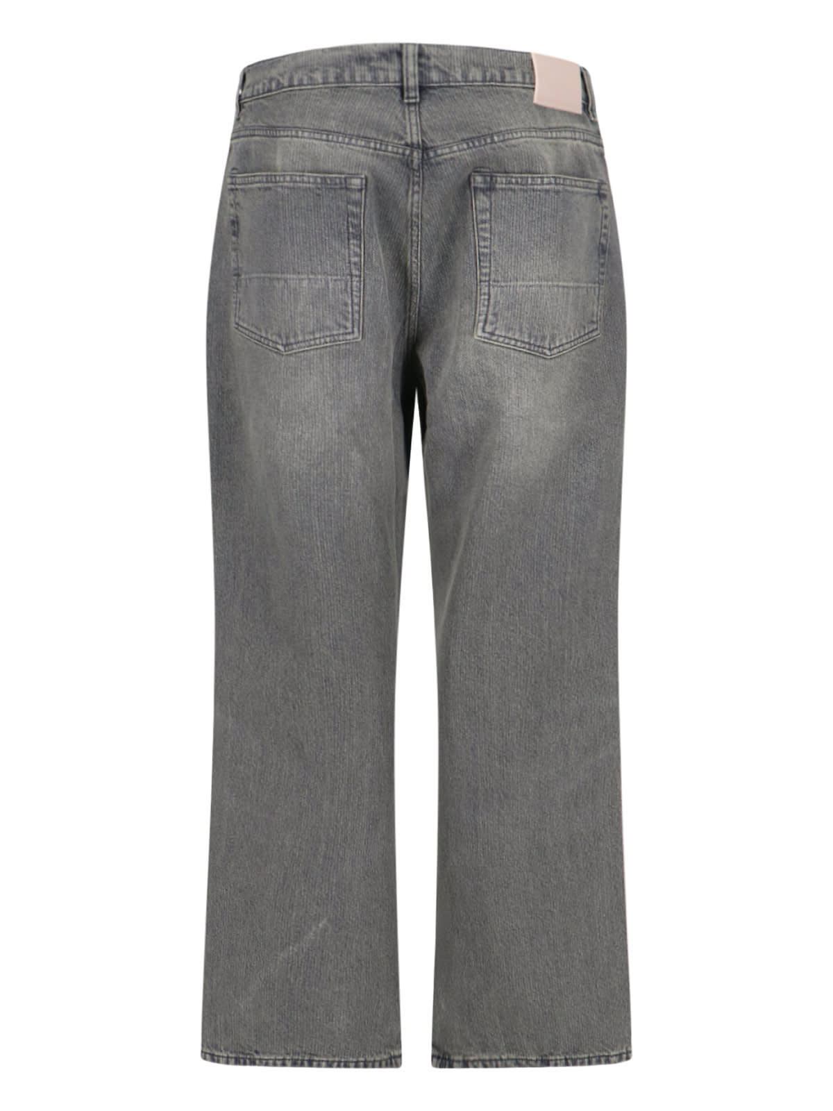 Our Legacy Third Cut Faded Straight Jeans In Gray