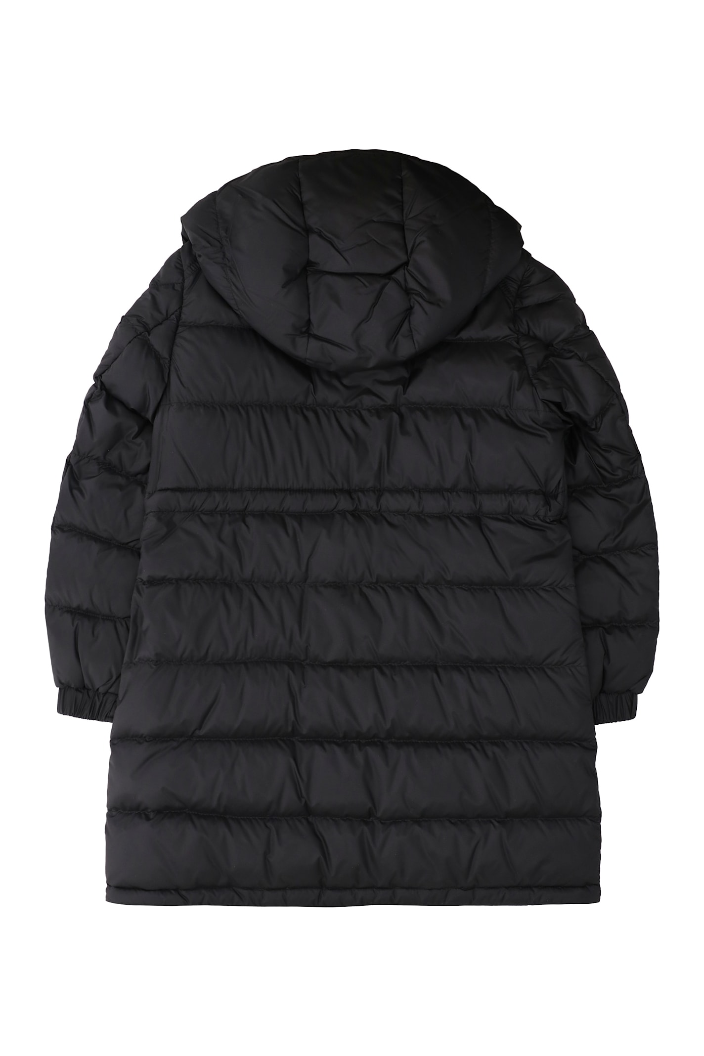 Moncler Meillon Long Down Jacket In Black