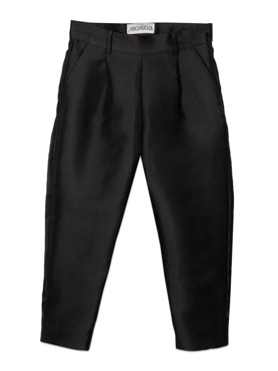 Shop Simonetta Pantaloni In Black