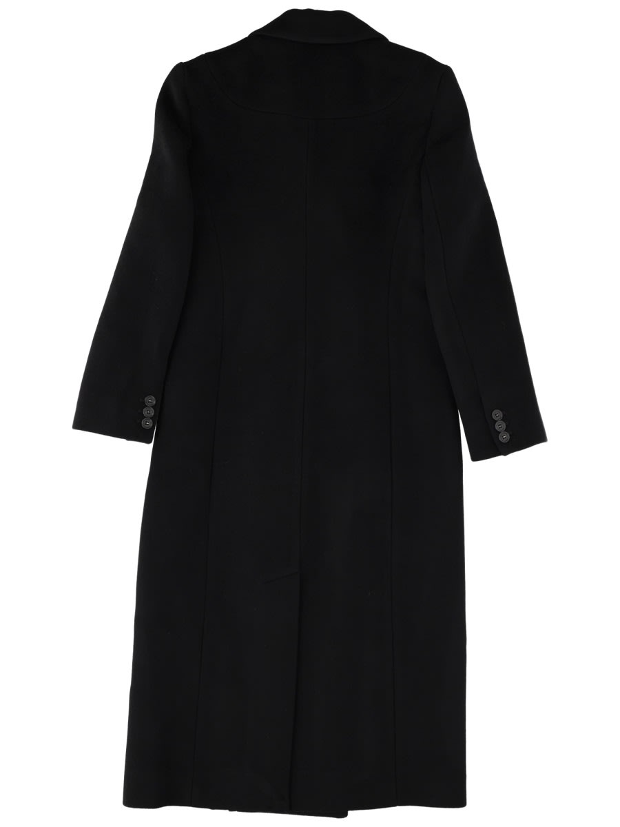 The Garment Double-breasted Coat In Black