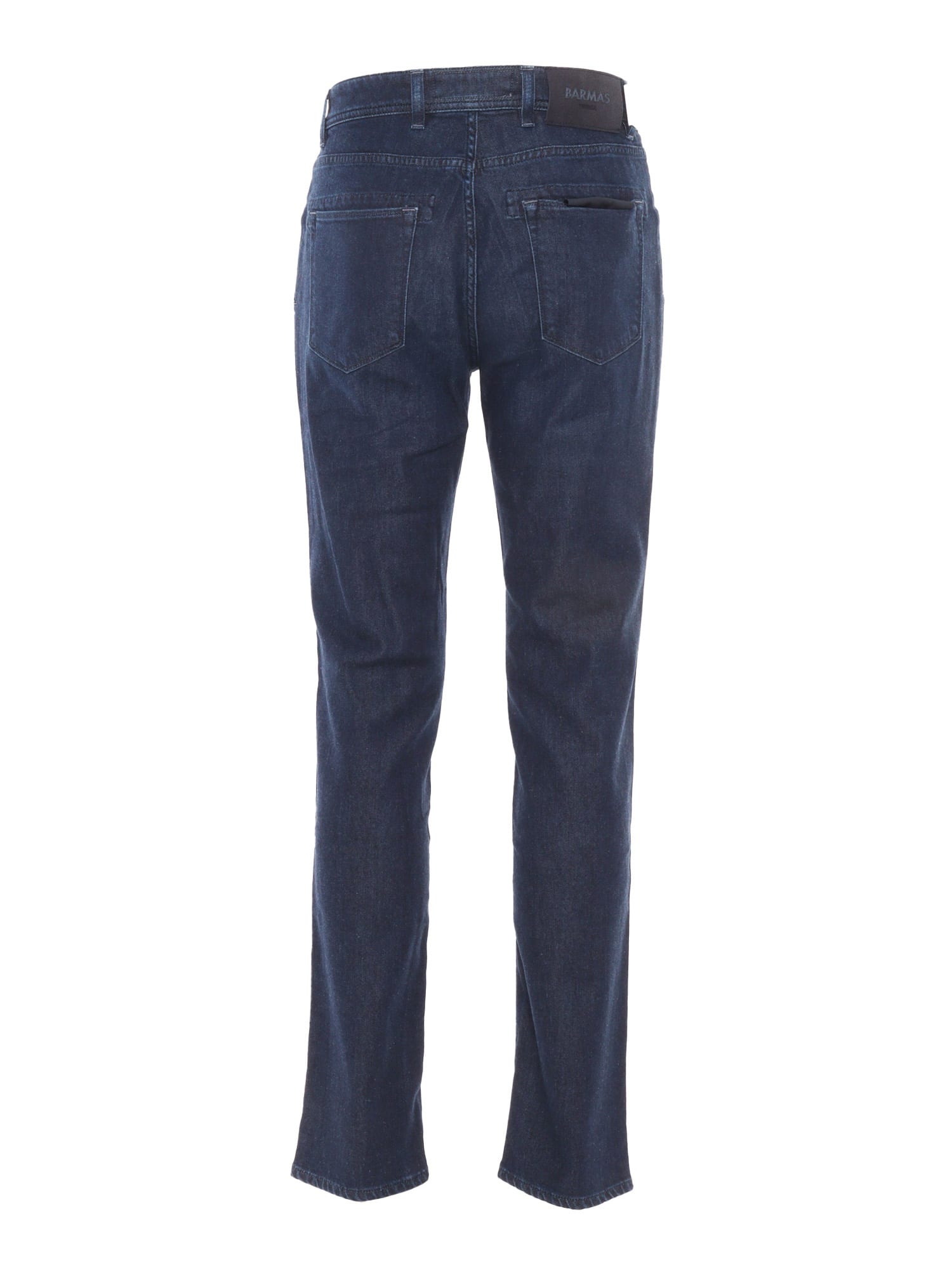 Shop Barmas Dean Trousers In Blue