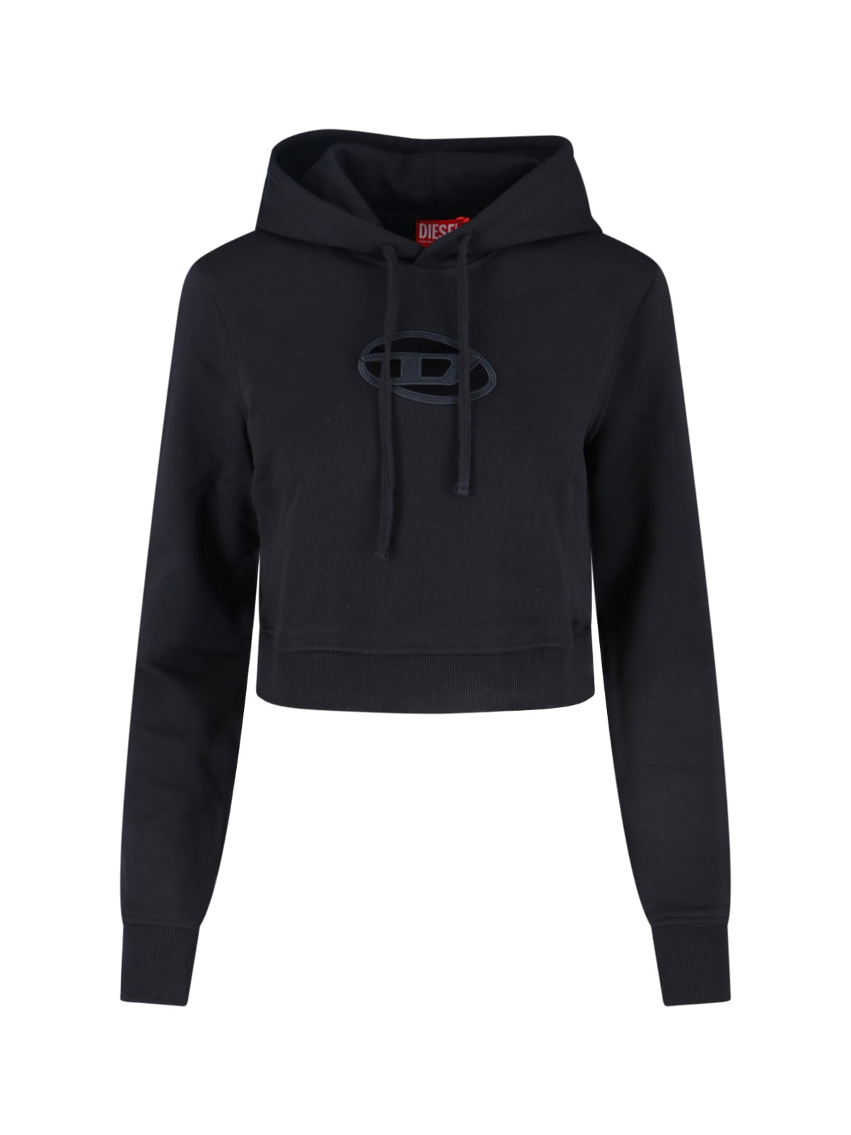 Diesel F-slimmy-hd Cropped Sweatshirt