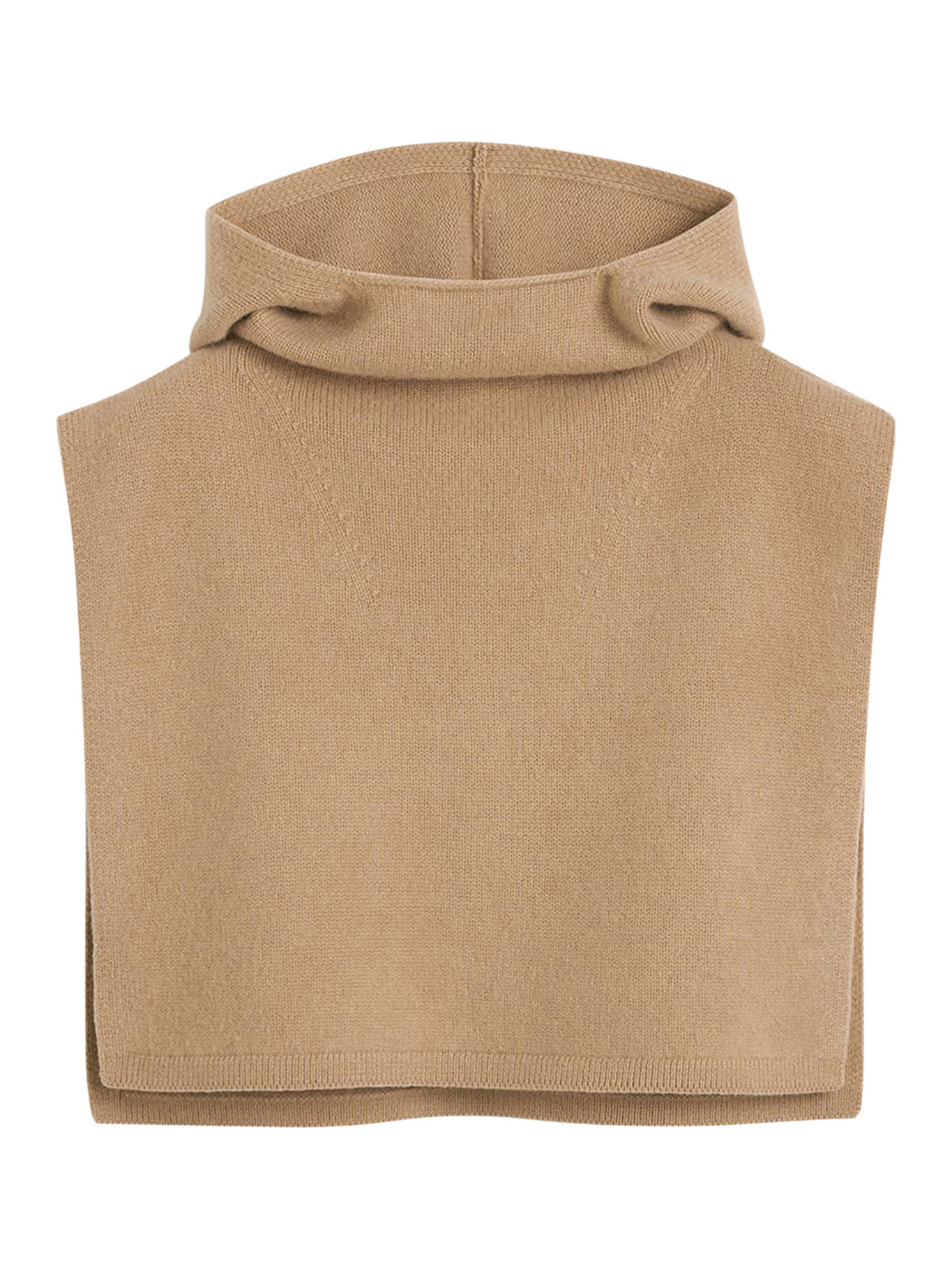 Totême Wool Cashmere Hoodie Bib