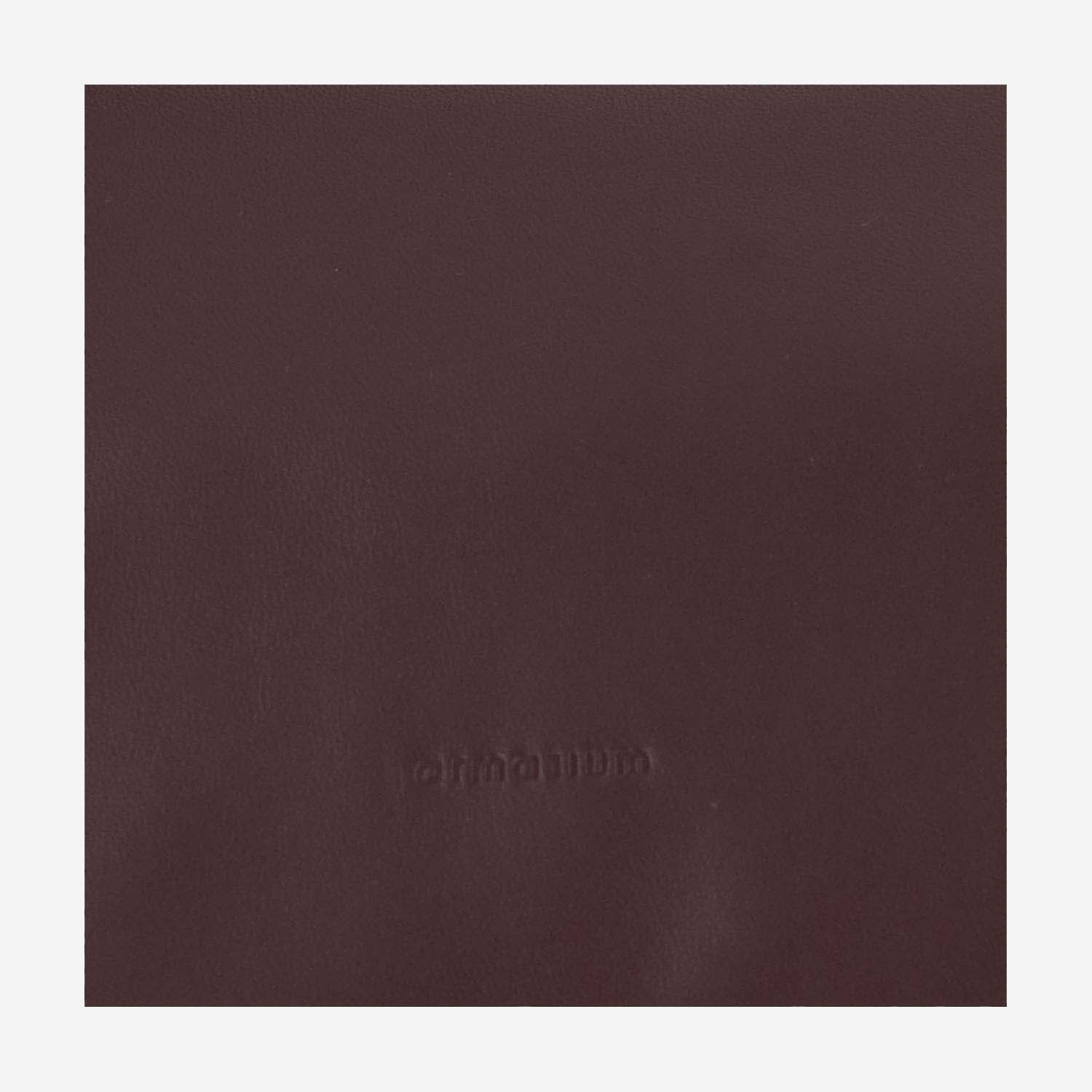 Armarium Eloisa Leather Handbag In Bordeaux