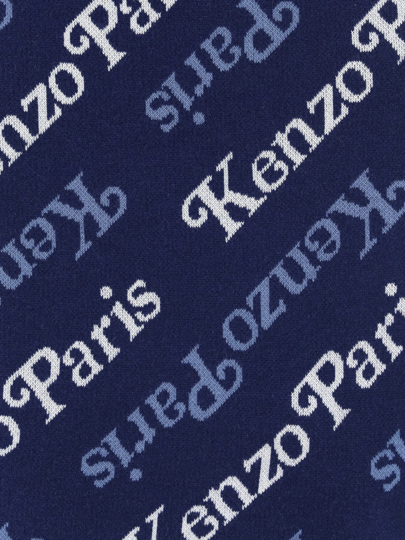 Shop Kenzo Mini Skirt In Blu