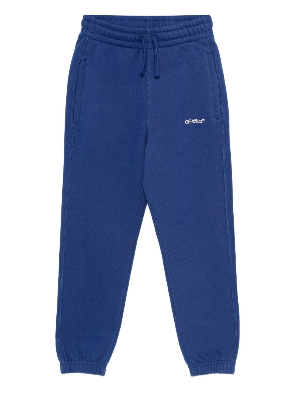 Off-white Off White Kids Blue Sweatpants In Blue