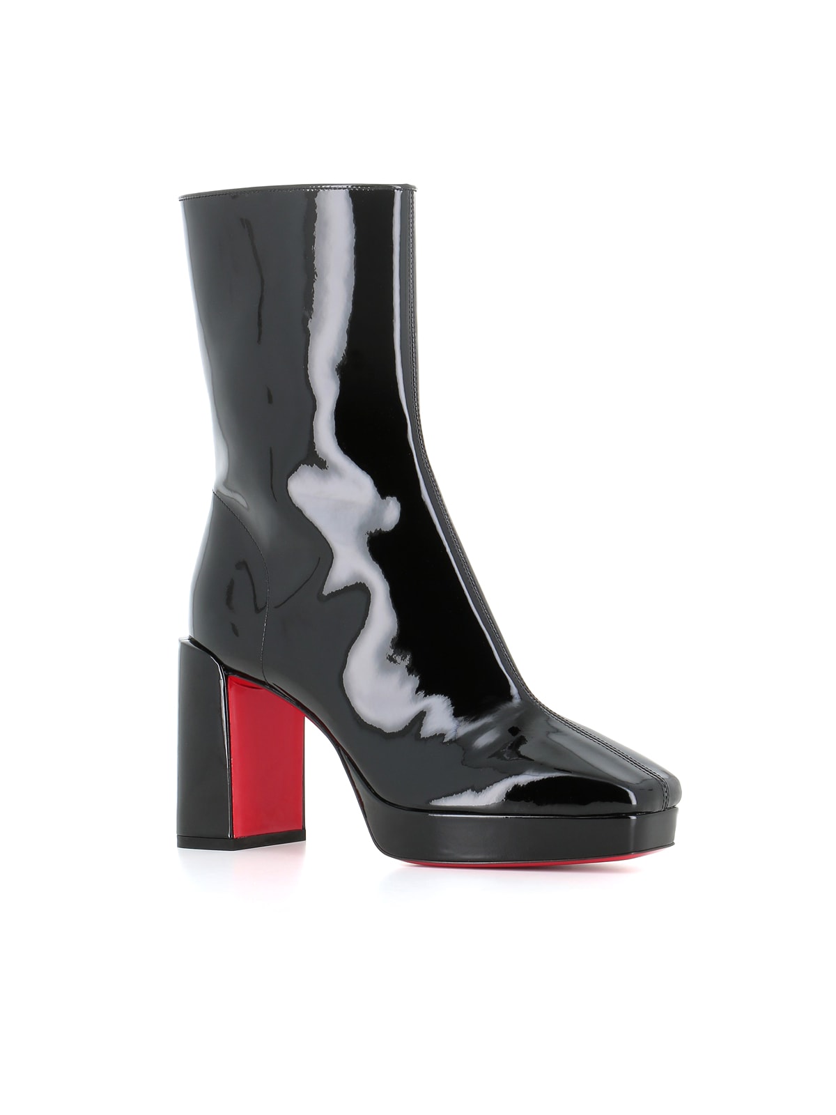 Shop Christian Louboutin Boot Alleo 90 In Black