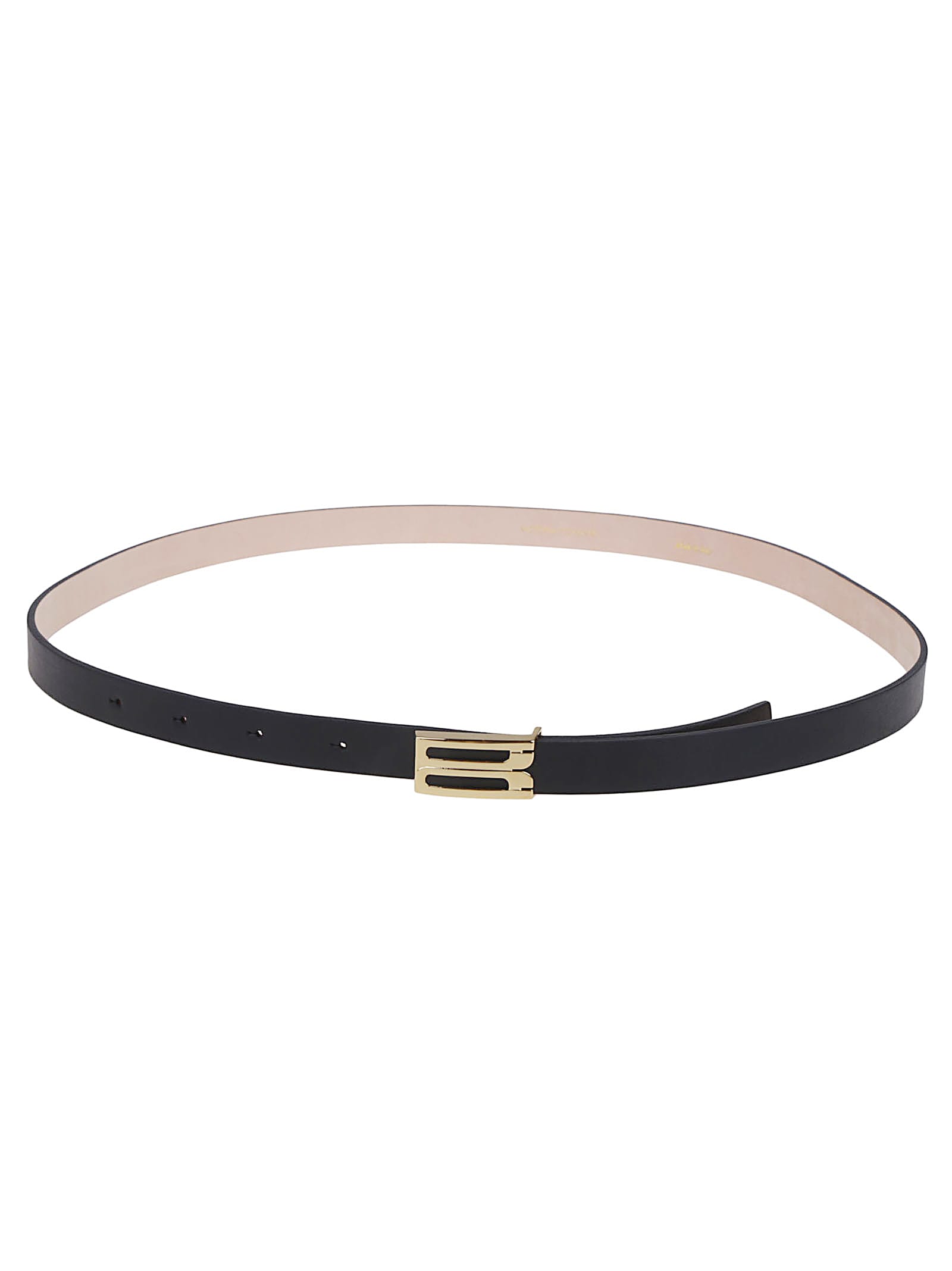 Victoria Beckham Excess Micro Frame Belt In Black