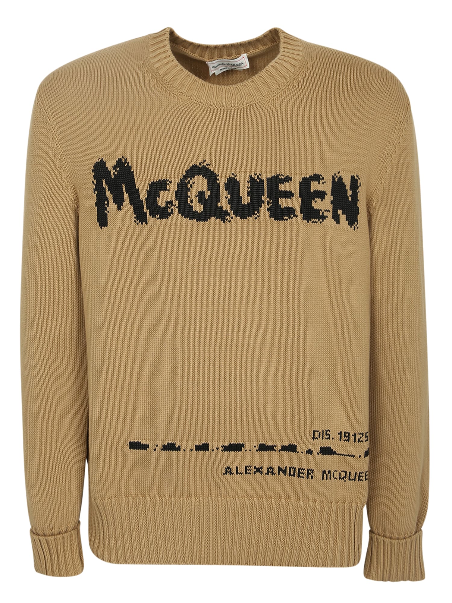 Alexander McQueen Jacquard-logo Jumper