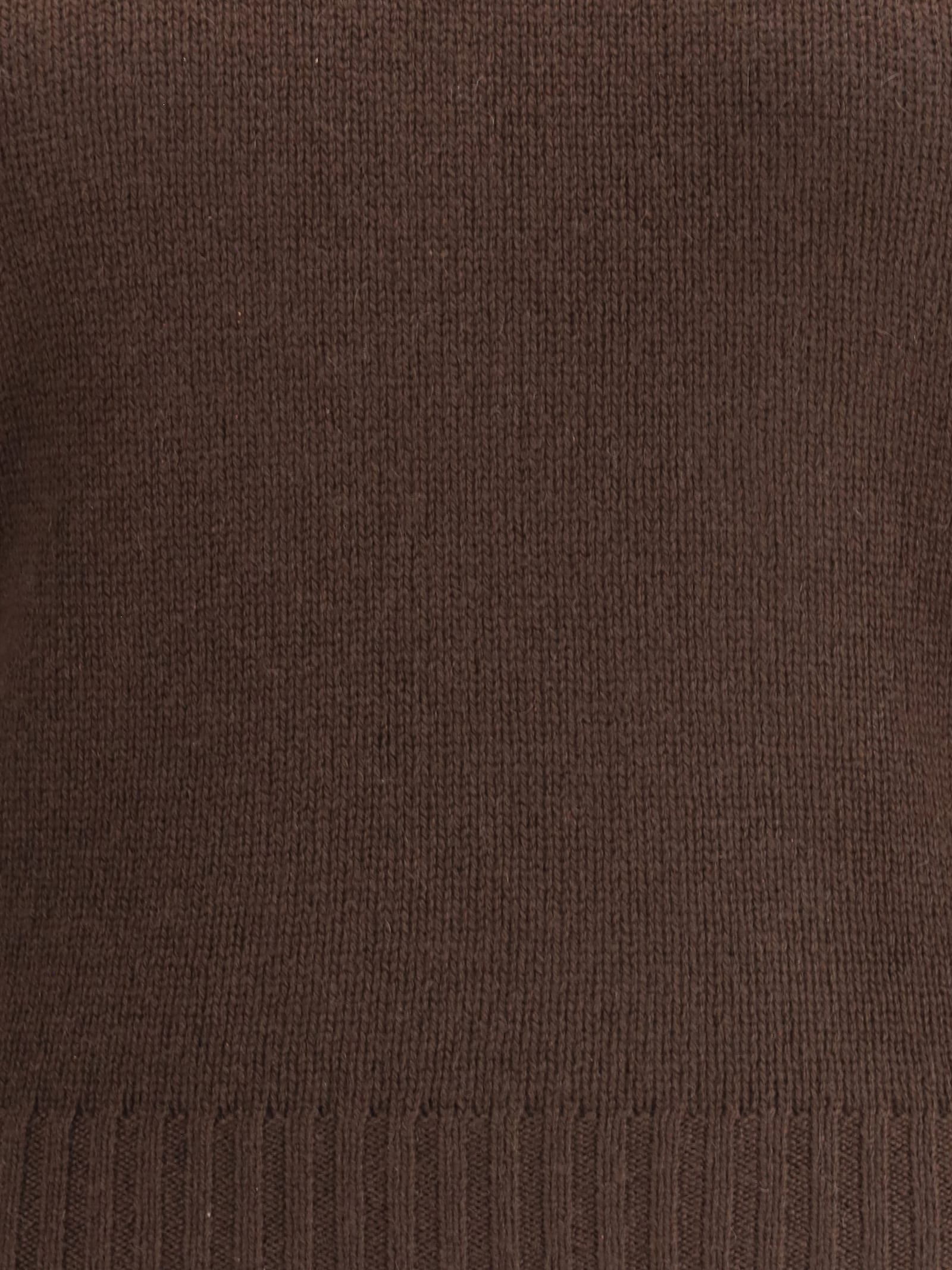 Allude Cashmere Sweater In Brown