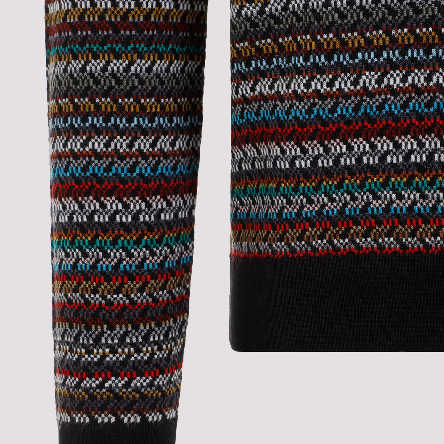 Shop Paul Smith Crew Neck In Multi Coloured