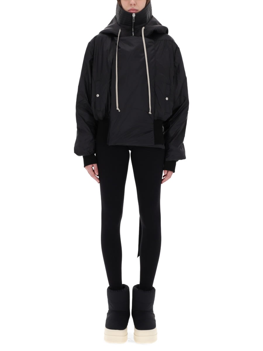 Drkshdw Bomber Jacket Alice Parka In Black