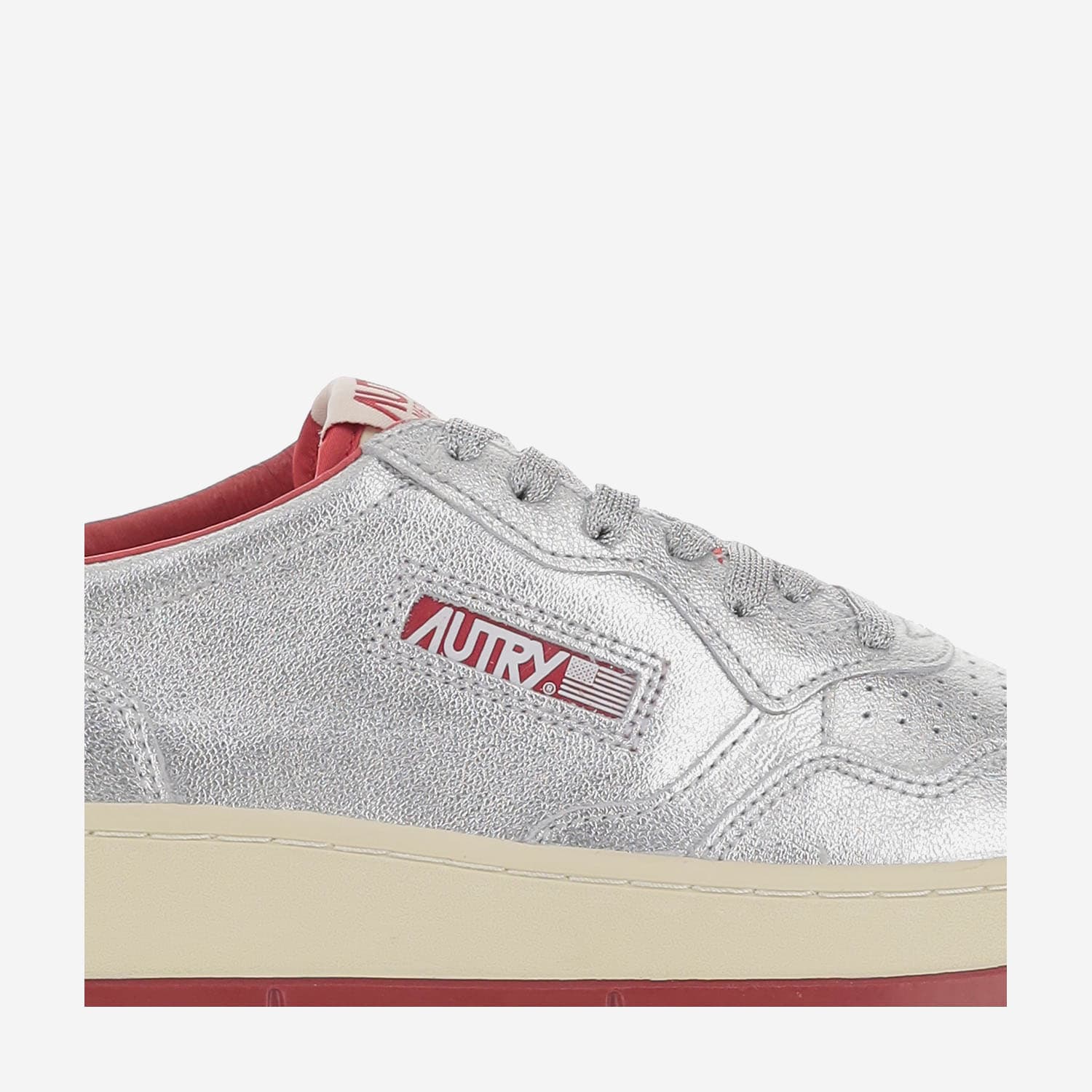 Autry Medalist Sneakers In Silver