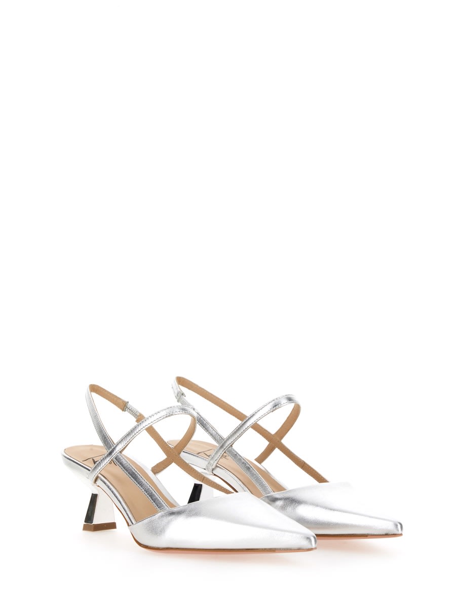 Shop Roberto Festa Sandal Amai In Silver