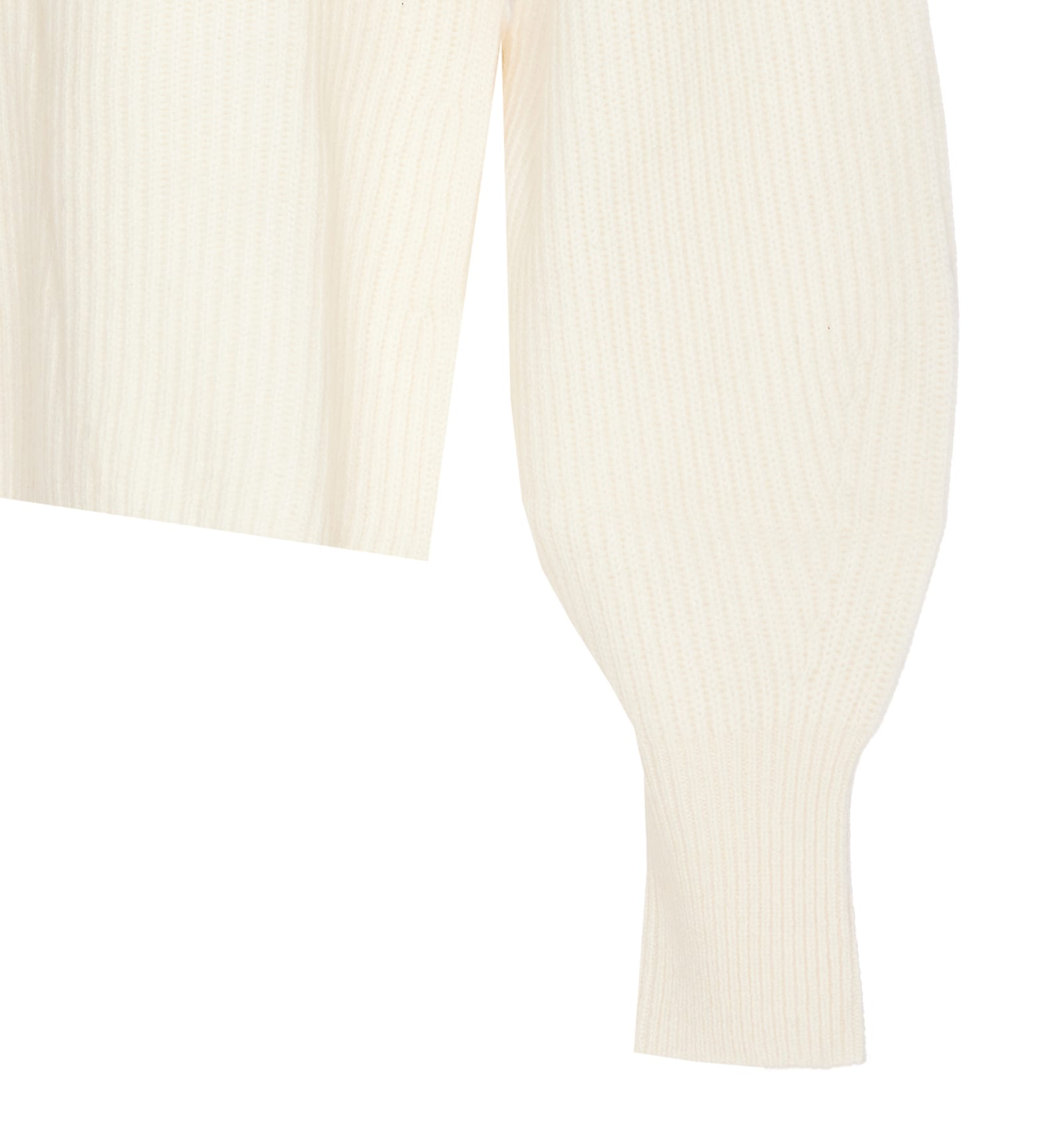 Shop Loulou Studio Hermus Sweater In White