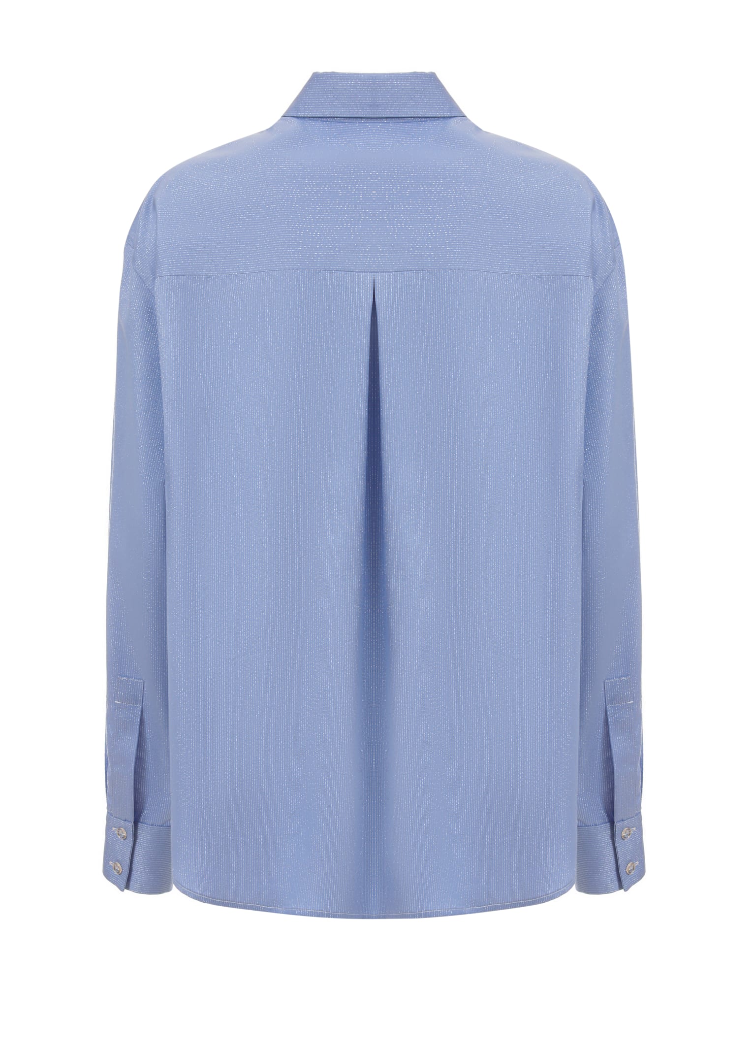 Shop Chiara Ferragni Shirts In Blue