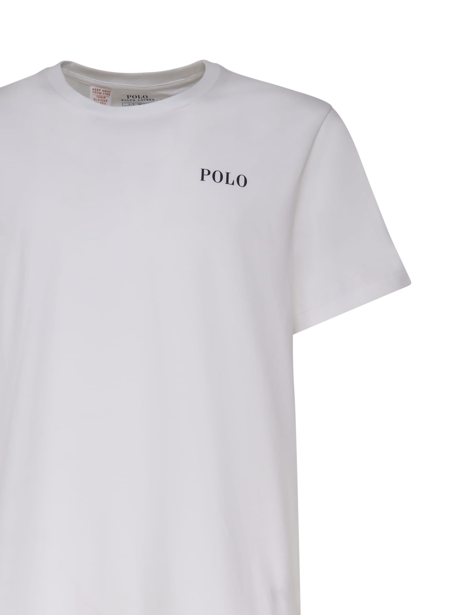 Polo Ralph Lauren T-shirt In Cotton In White