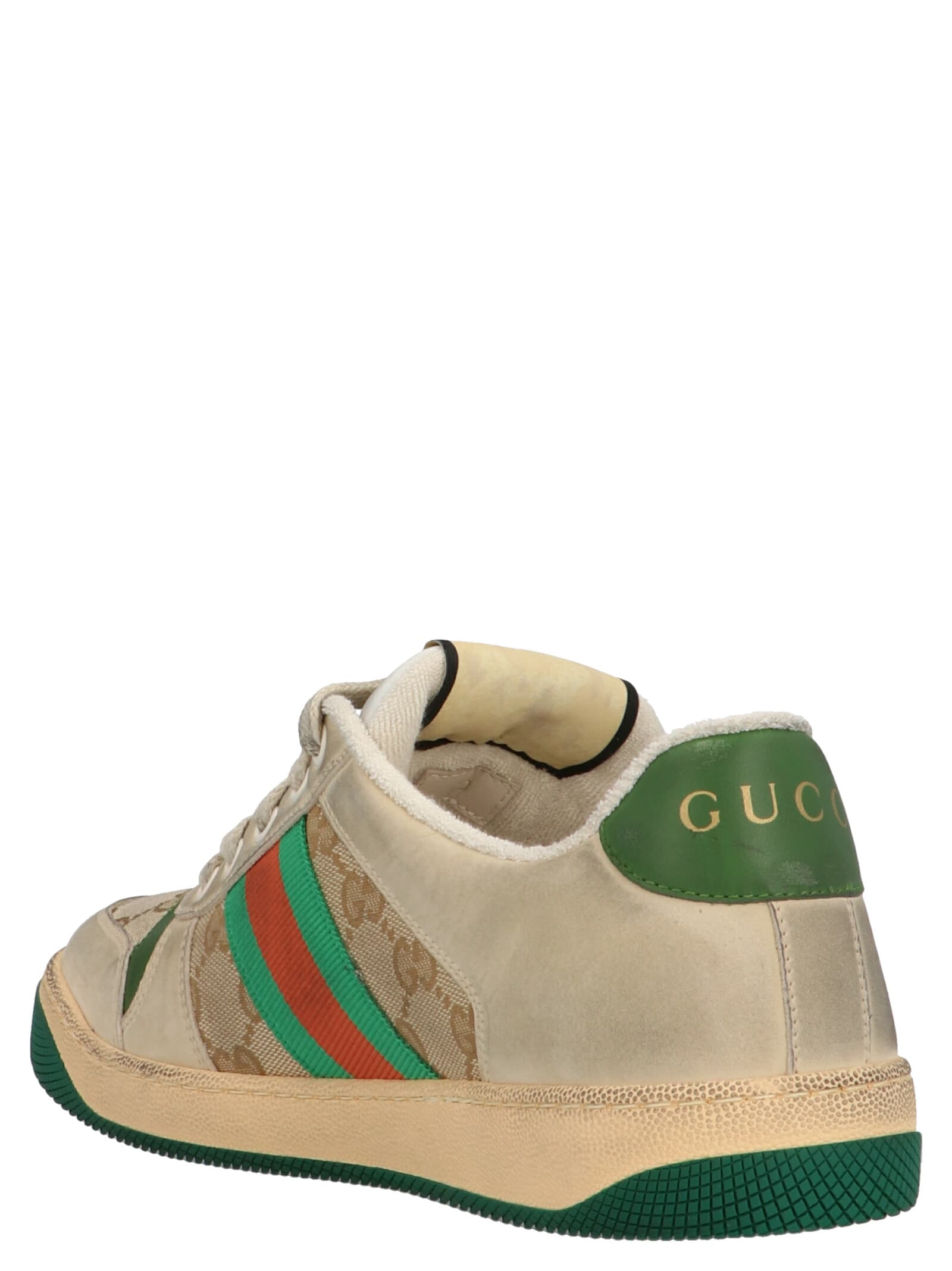 Shop Gucci Screener Sneakers In Multicolor