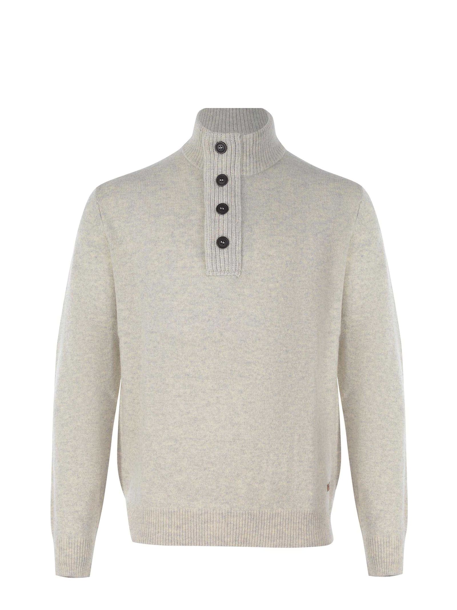 Sweater In Melange Wool