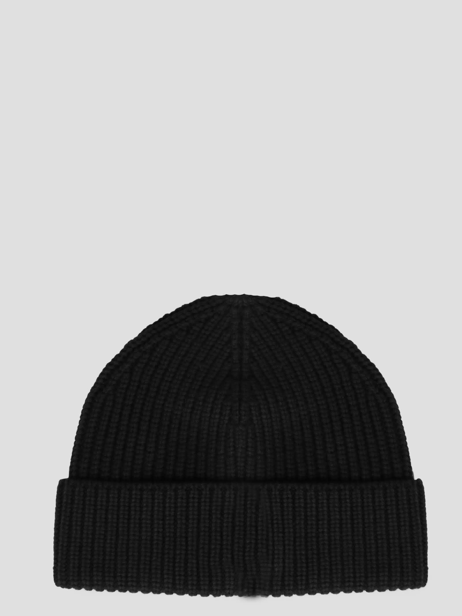 Barbour Sweeper Knit Beanie In Black