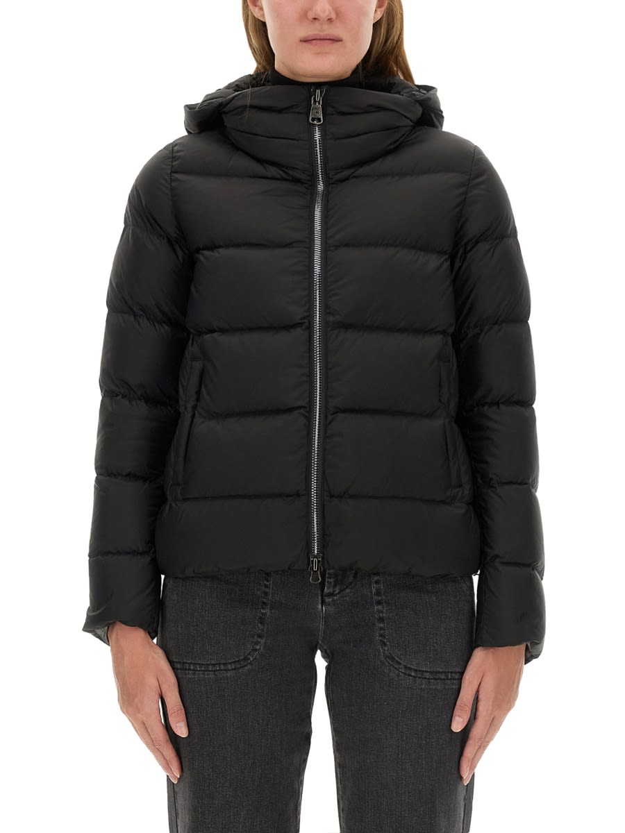 Shop Colmar Down Jacket With Logo In Black