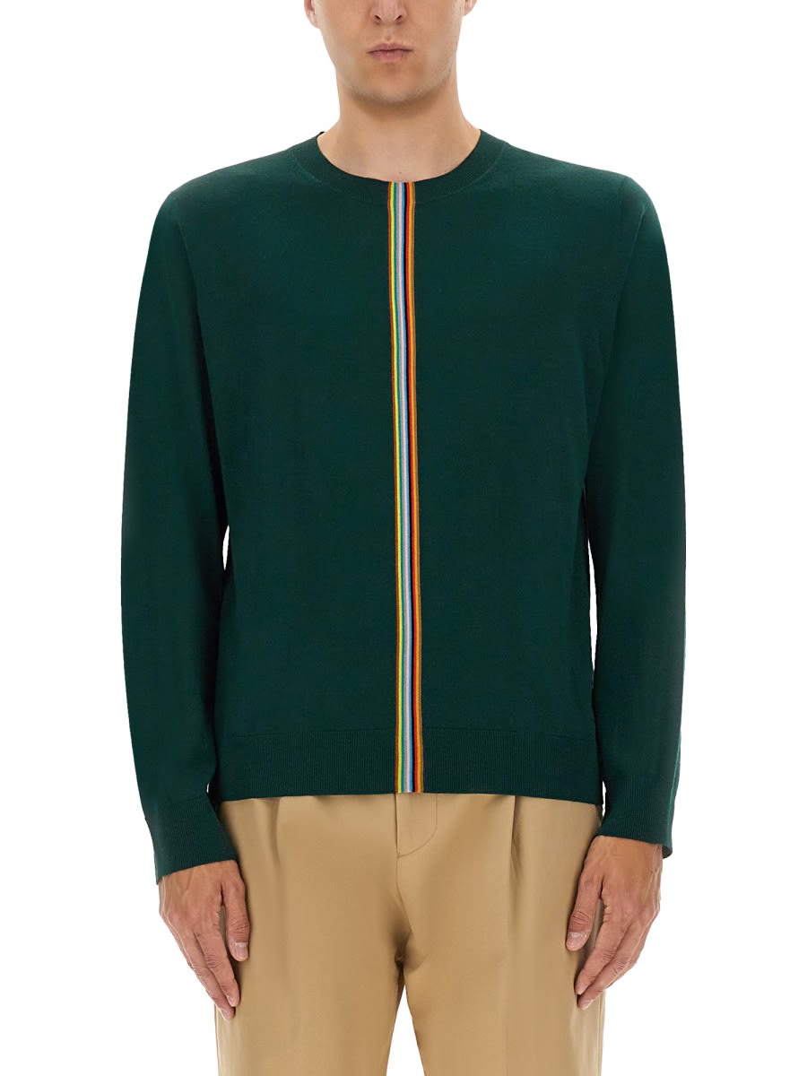Paul Smith Jersey With Striped Detail