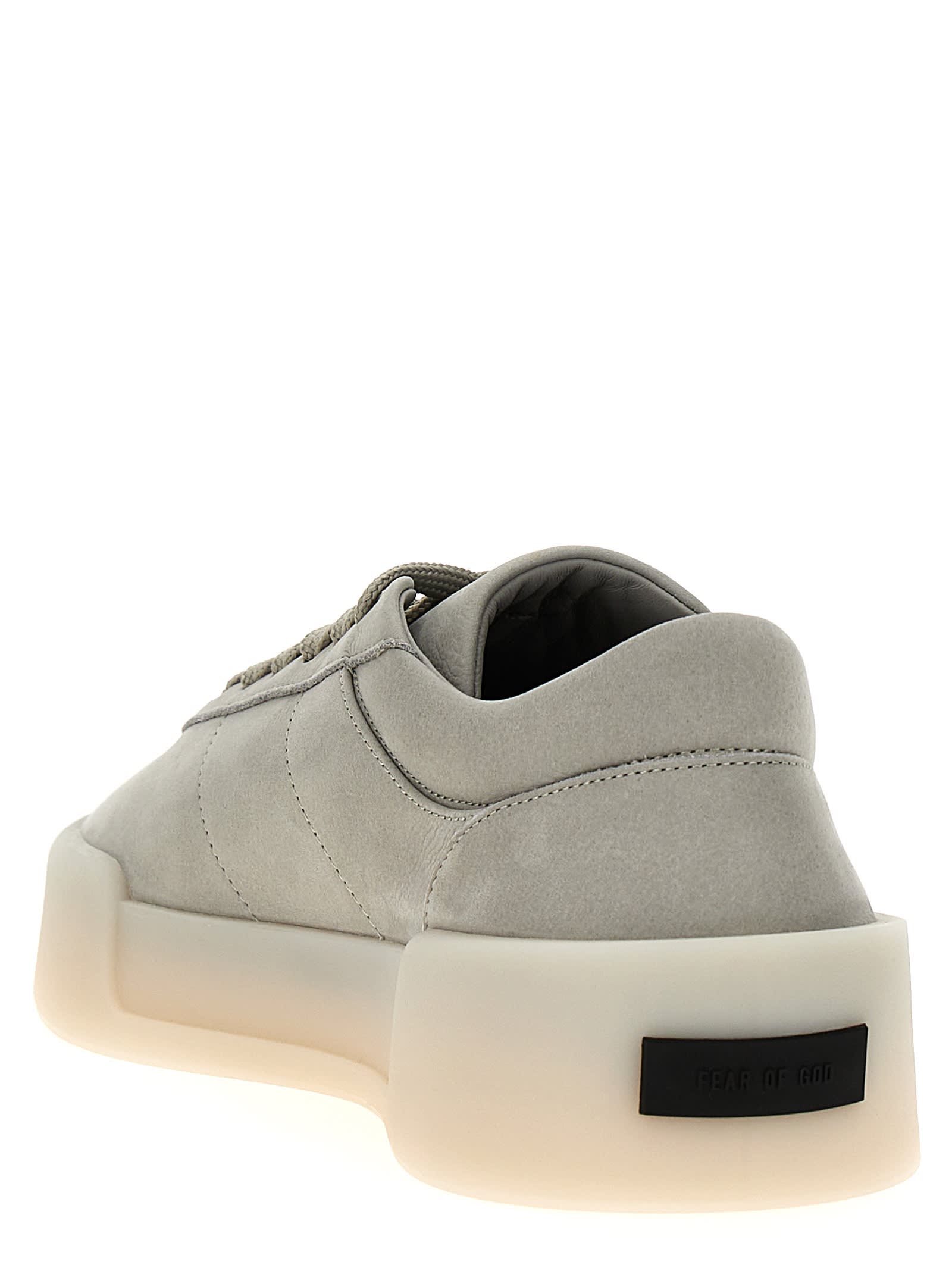 Fear Of God Low-top Sneakers With Round Toe And Rubber Sole In Gray