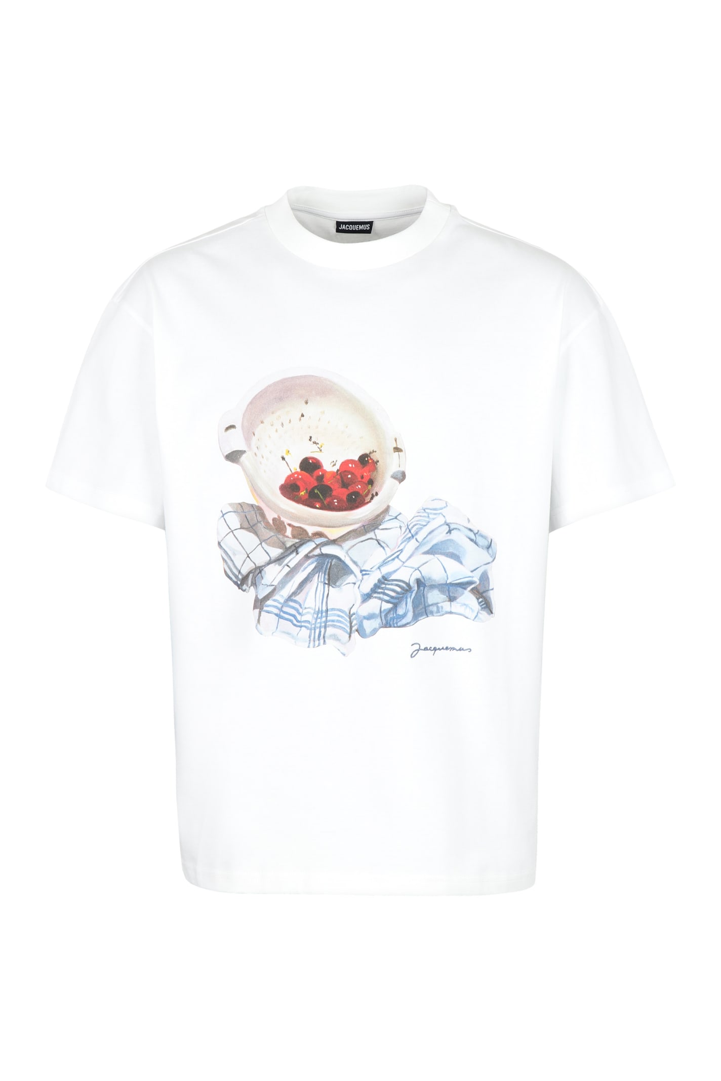 Jacquemus Cerises Printed Cotton T-shirt