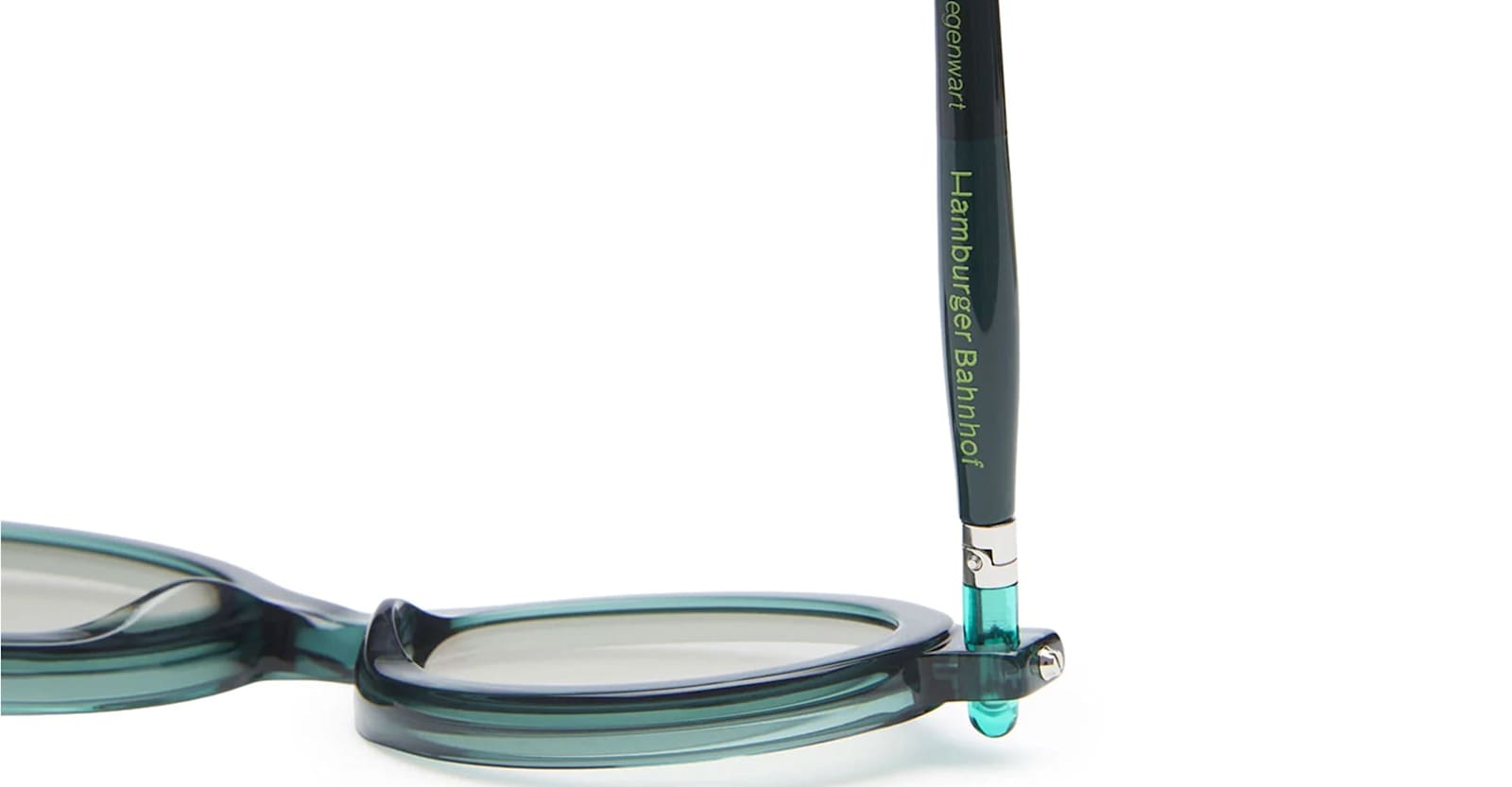 Kuboraum Mask P6 Hb - Hamburger Banoff Sunglasses In Green