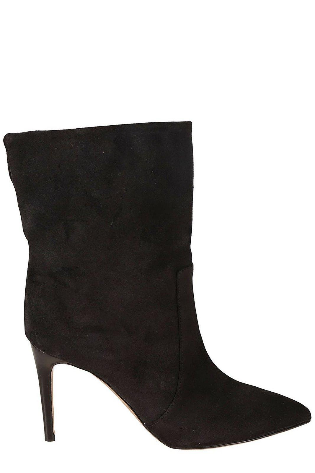 Pointed-toe Ankle Boots