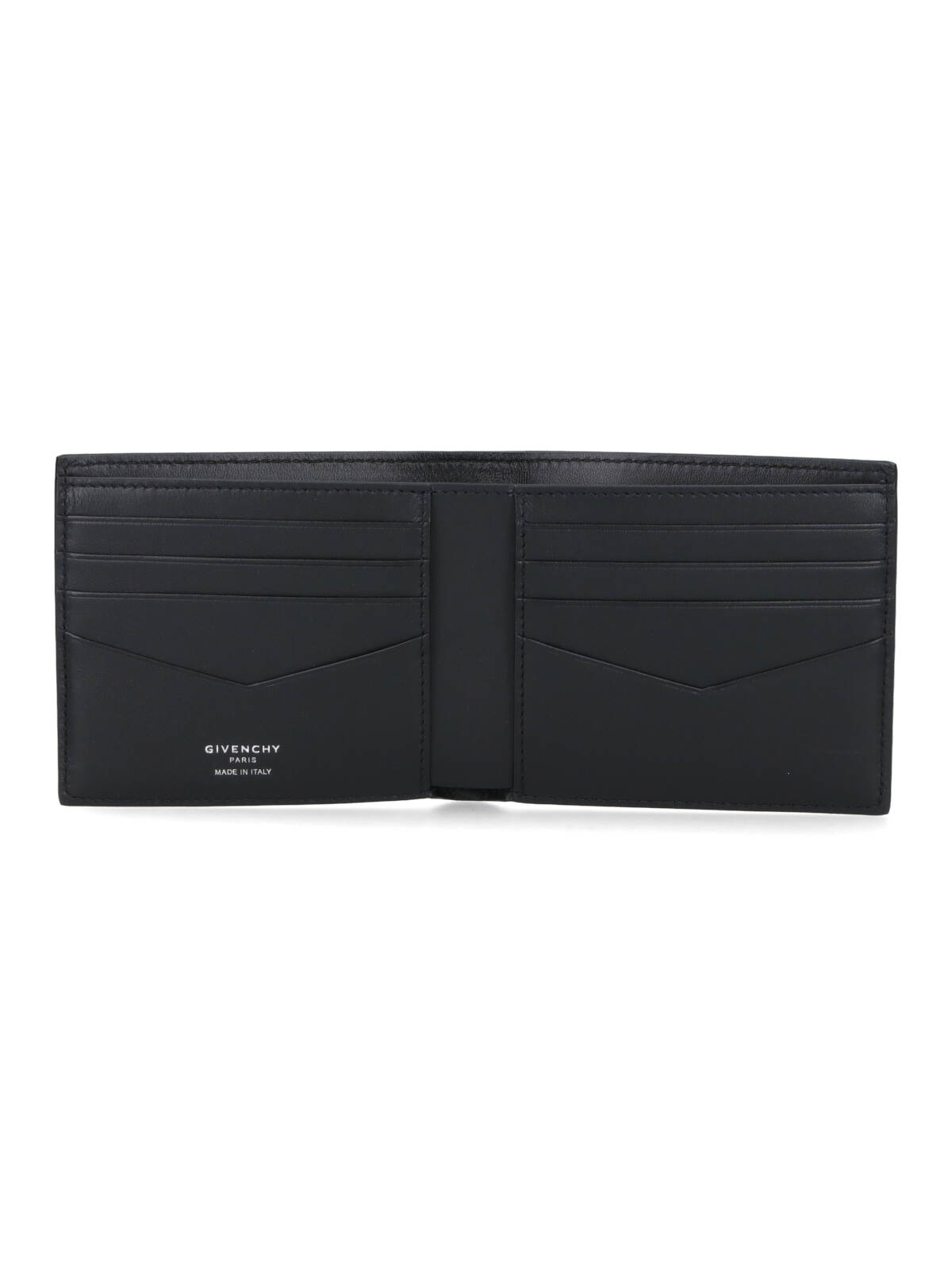 Givenchy Textured Leather Wallet With Coin Pocket In Black