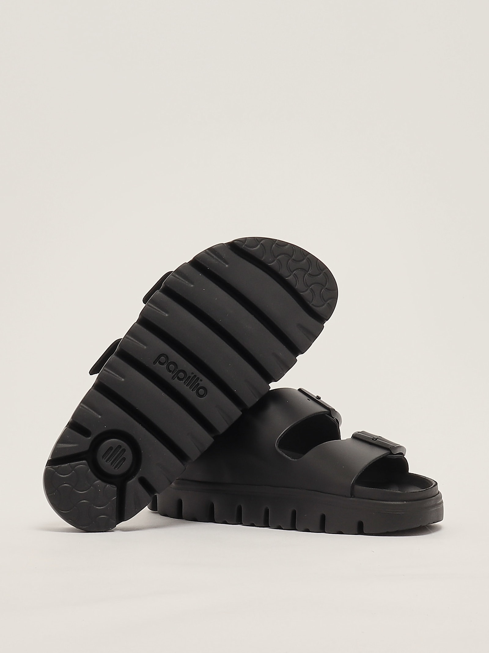 Birkenstock Arizona Chunky Exquisite Black Sandal In Black