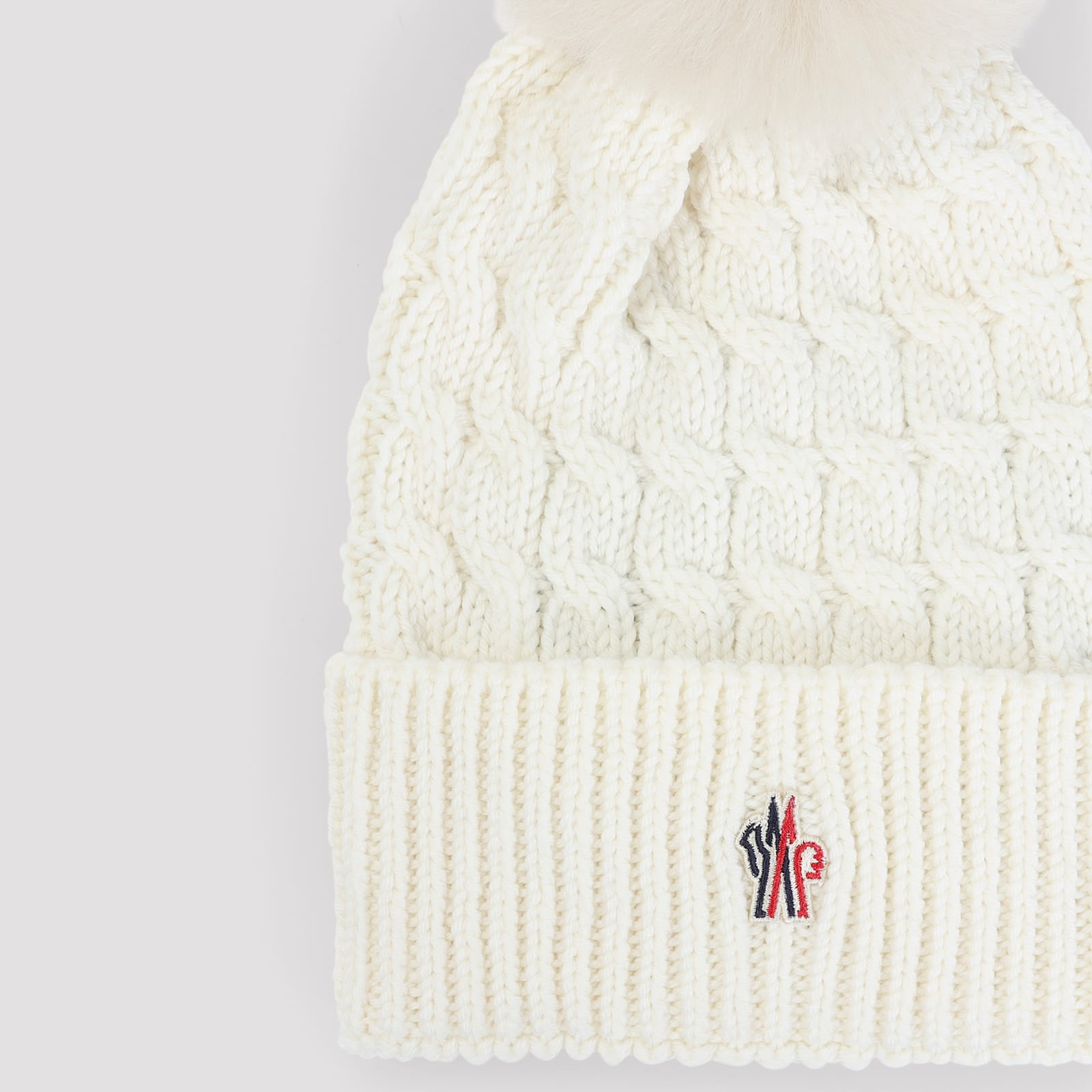 Moncler Grenoble Hat In White