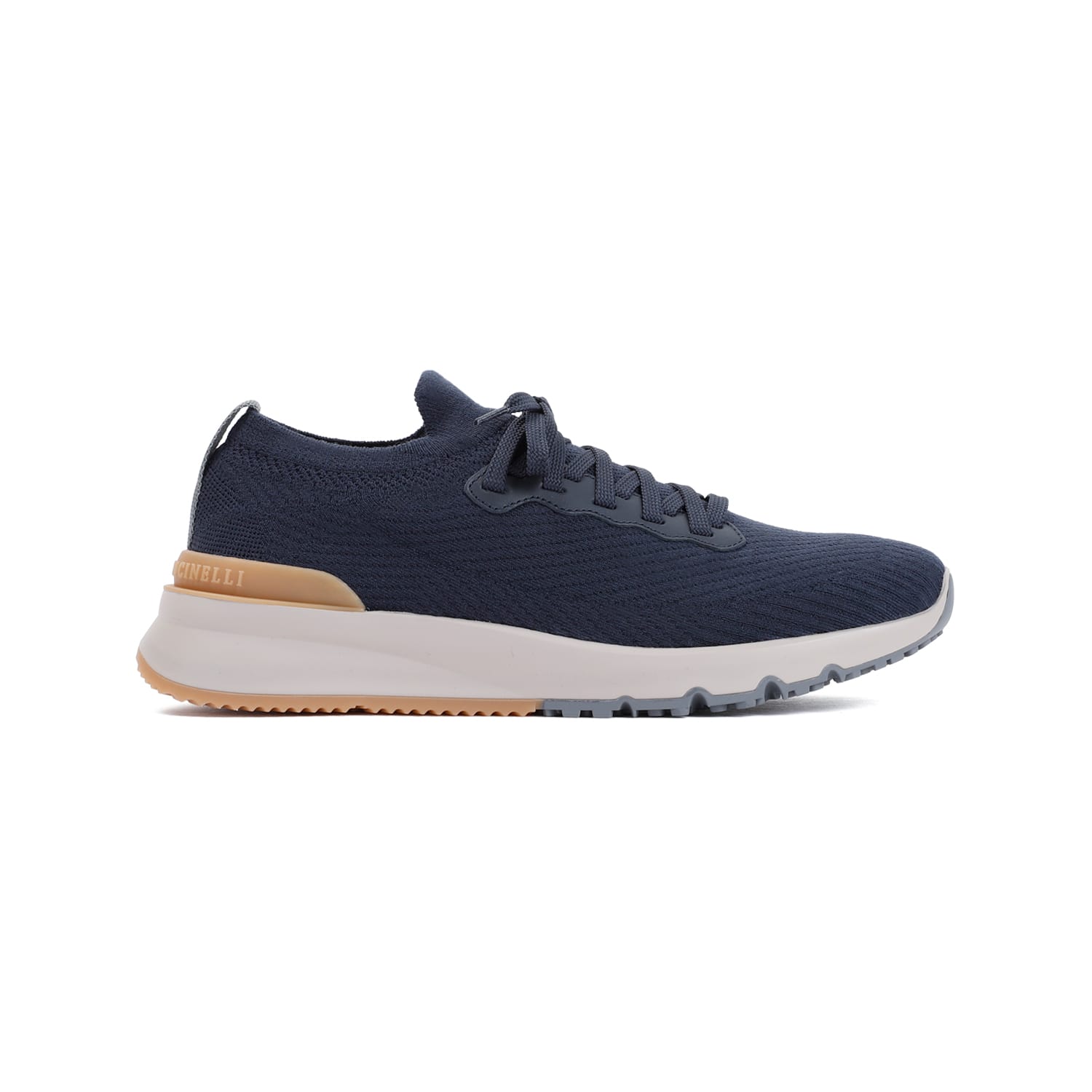 Brunello Cucinelli Wool Shoes In Blue