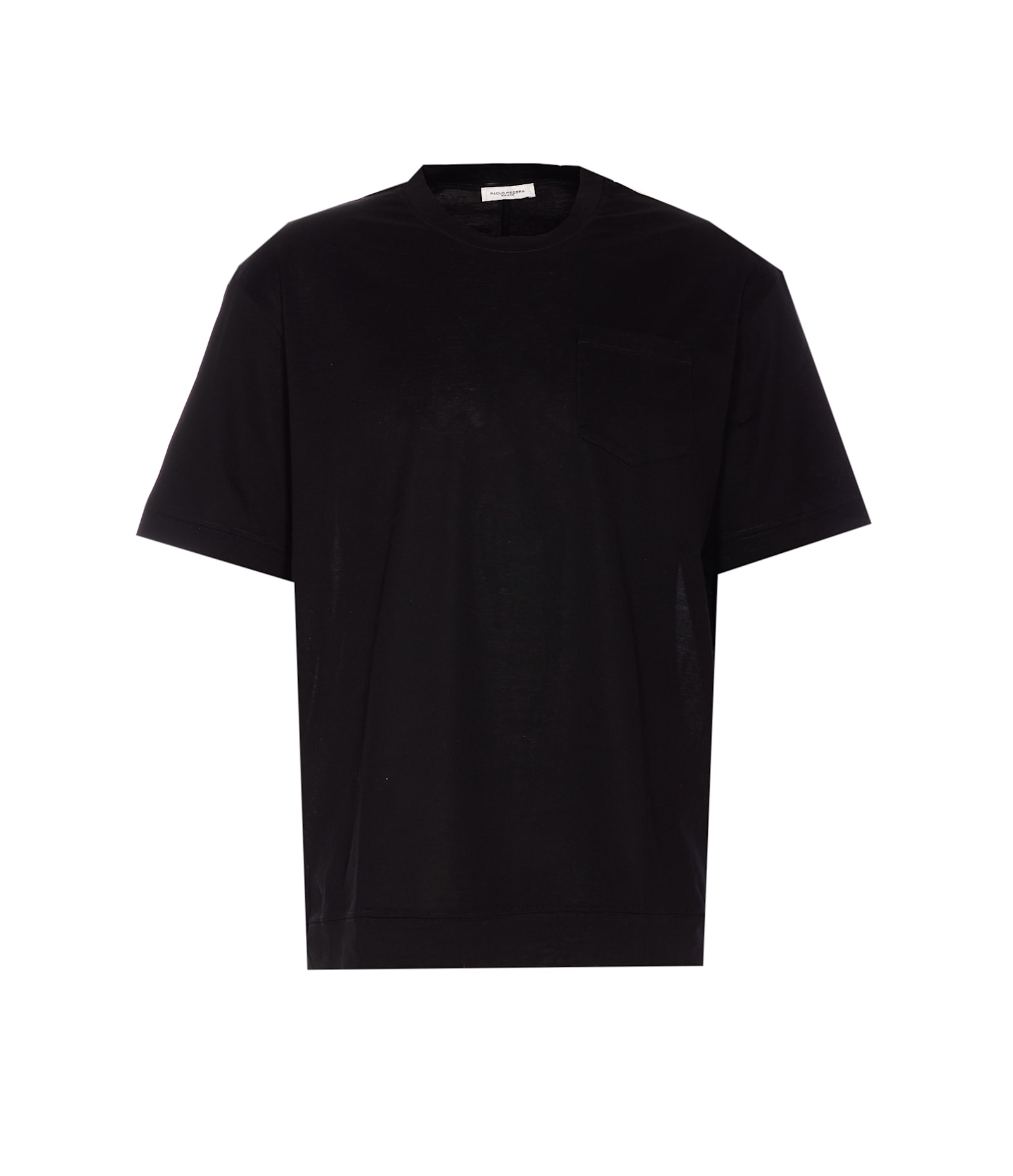 Shop Paolo Pecora T-shirt In Black