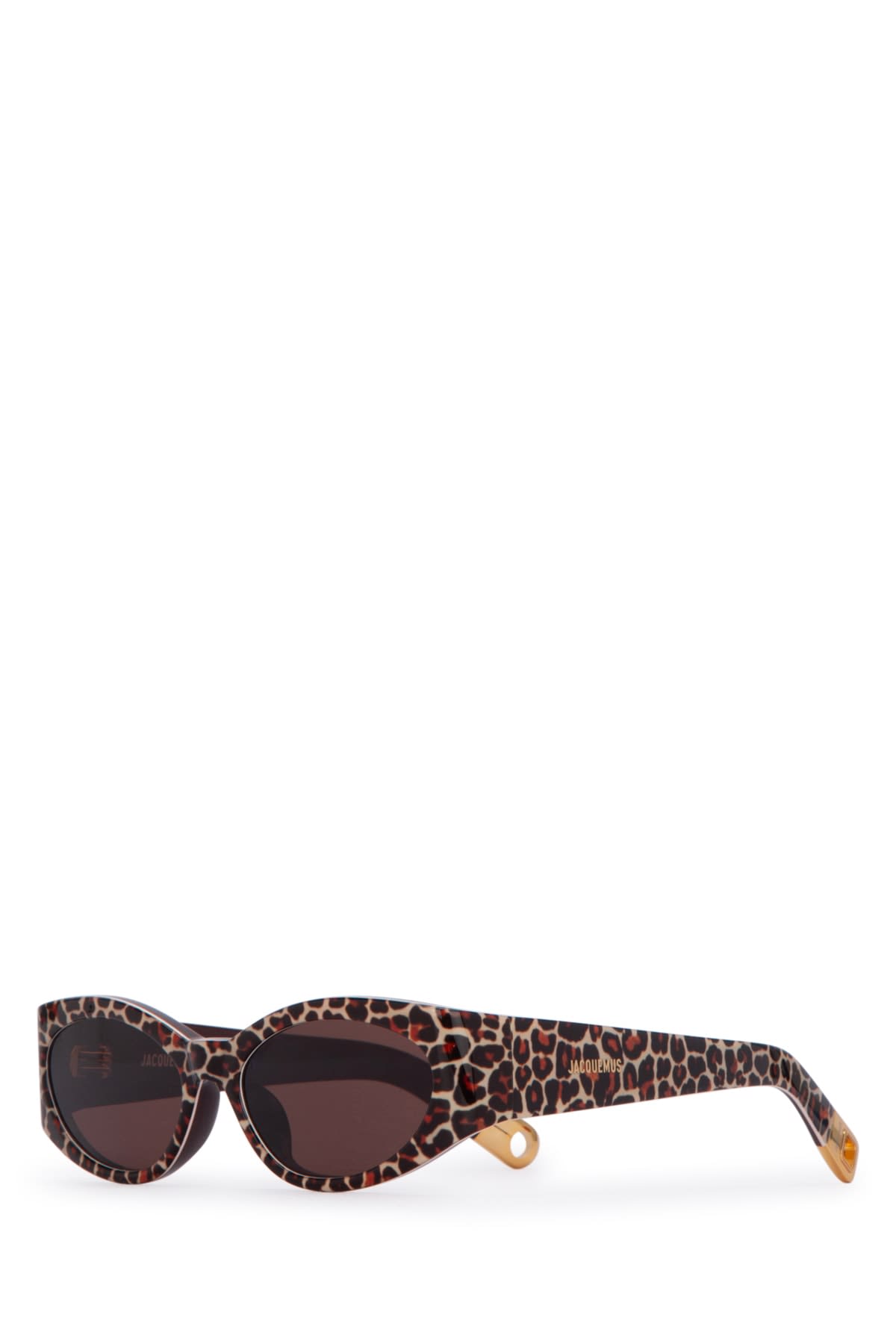 Shop Jacquemus Occhiali Da Sole In Printleopardbrown