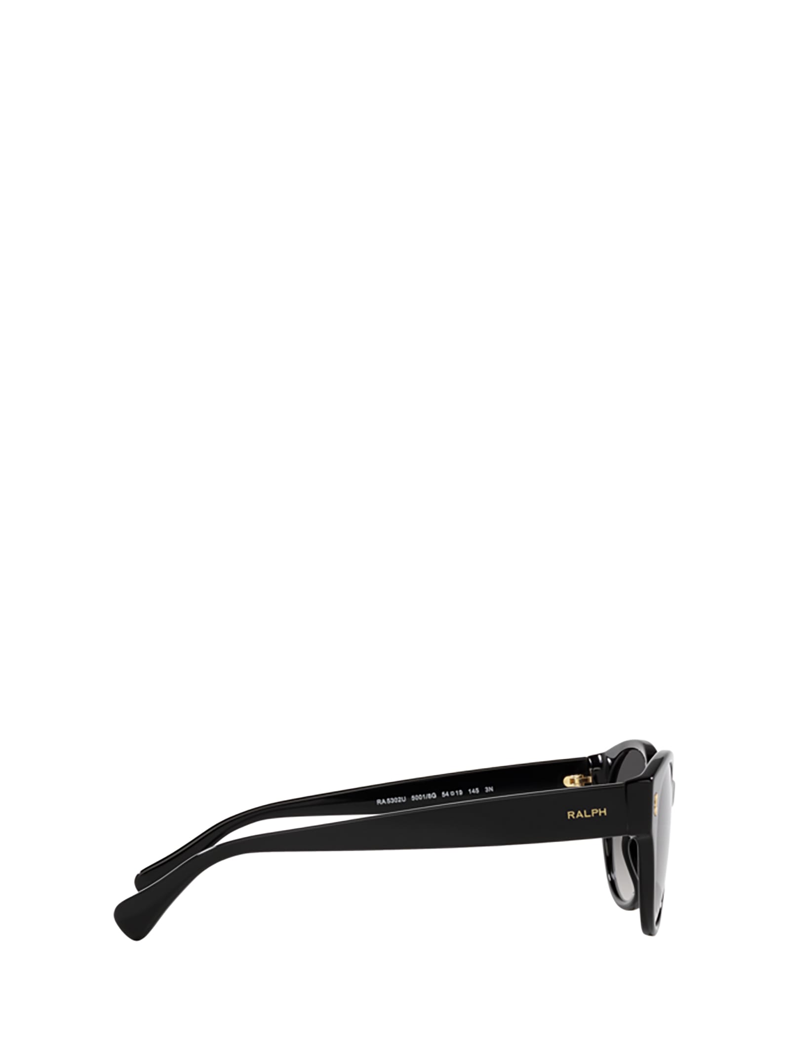 Shop Polo Ralph Lauren Ra5302u Shiny Black Sunglasses