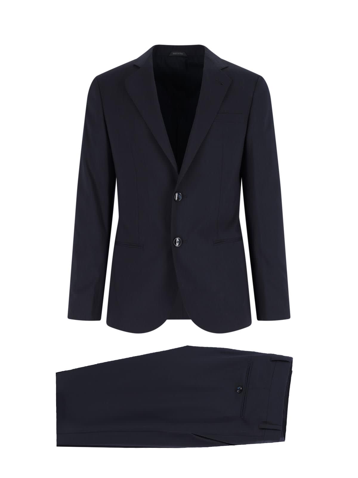 Single-breasted Virgin Wool Suit