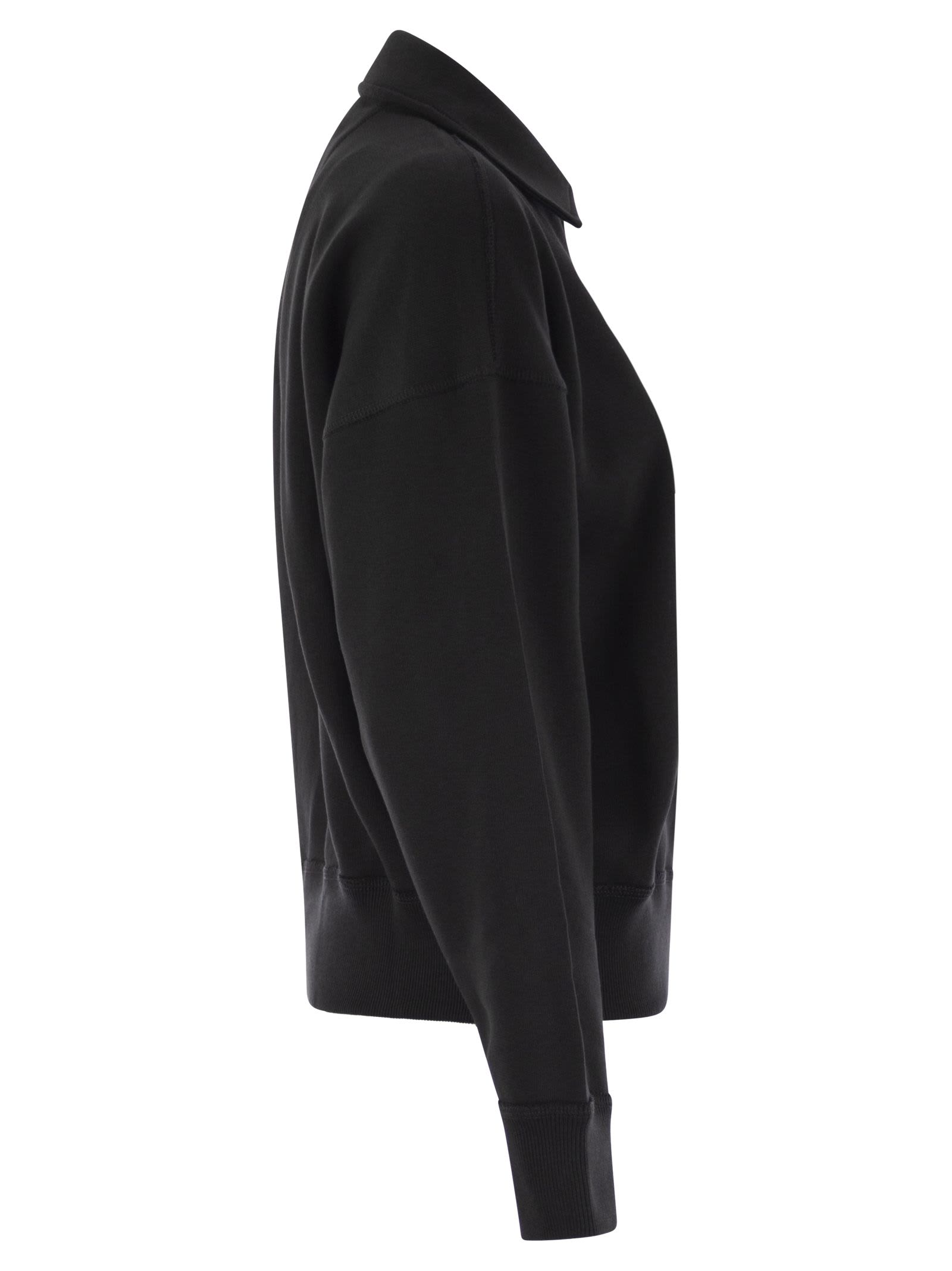Polo Ralph Lauren Long Sleeve Sweatshirt In Black