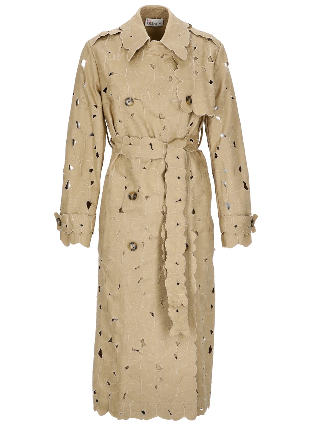 RED Valentino Cotton Trench
